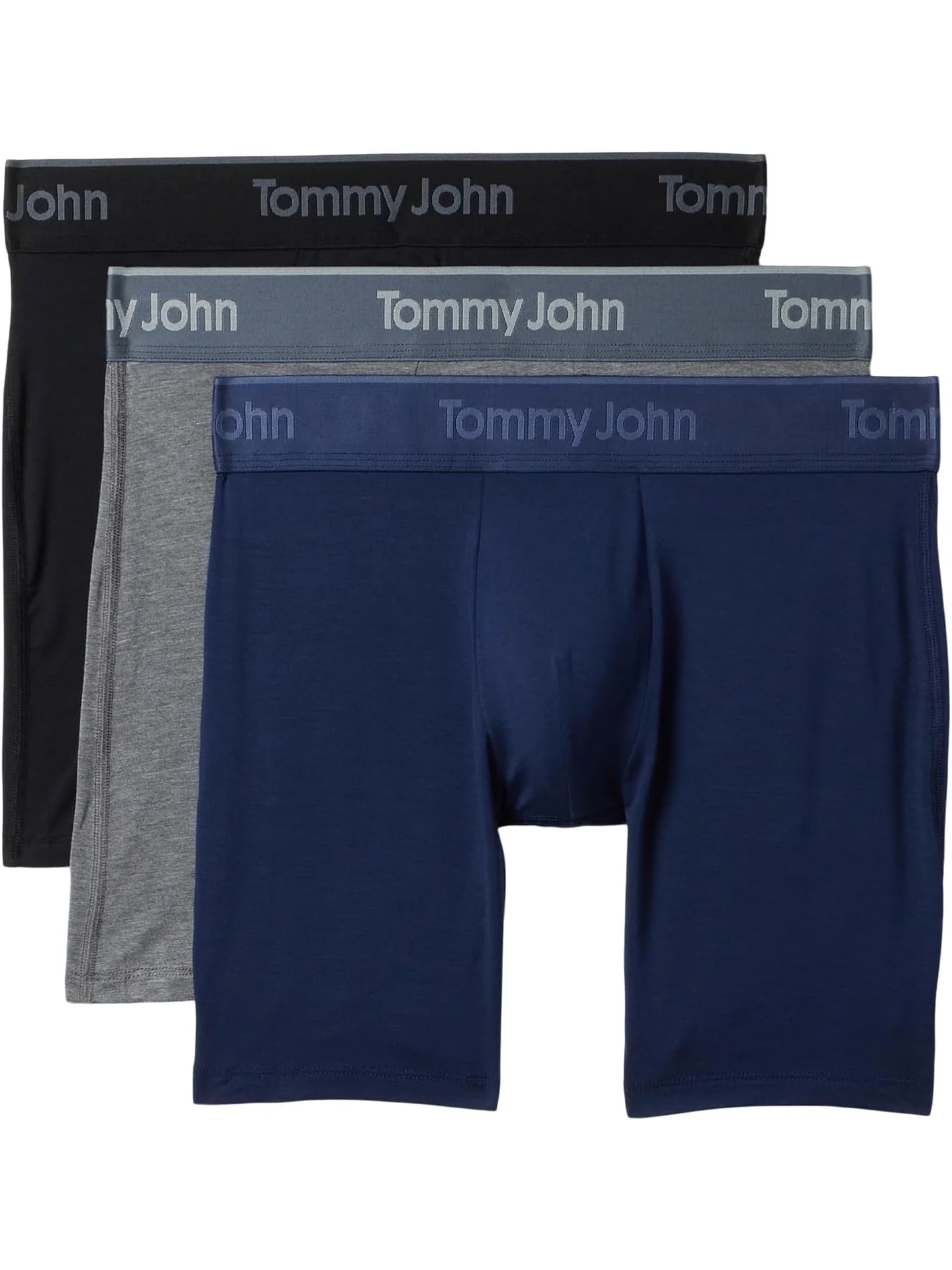 Боксеры Tommy John 3-Pack Second Skin Modal Boxer Brief — розовый