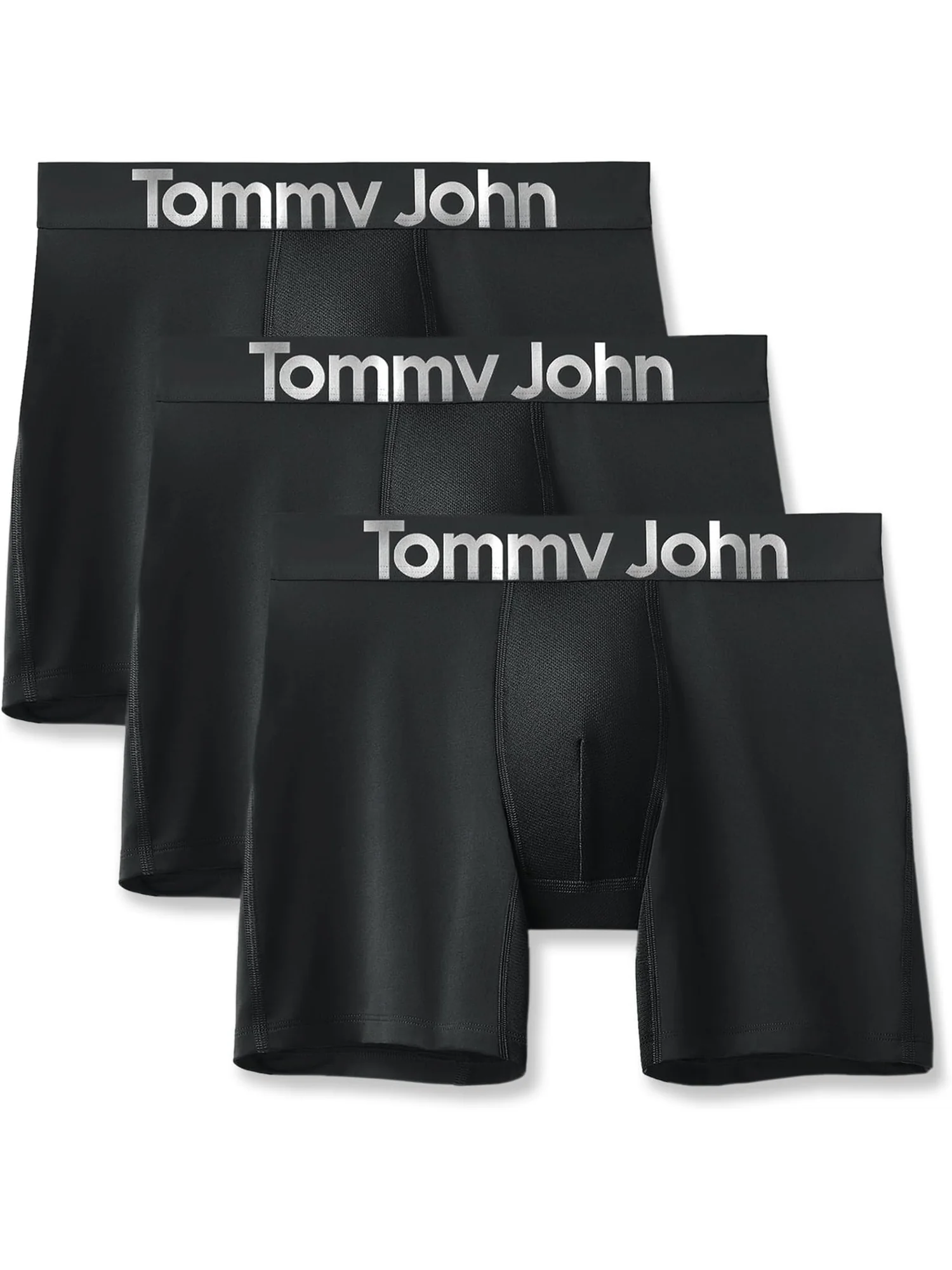 Боксеры Tommy John 3-Pack 360 Sport Micro Boxer Brief — черный