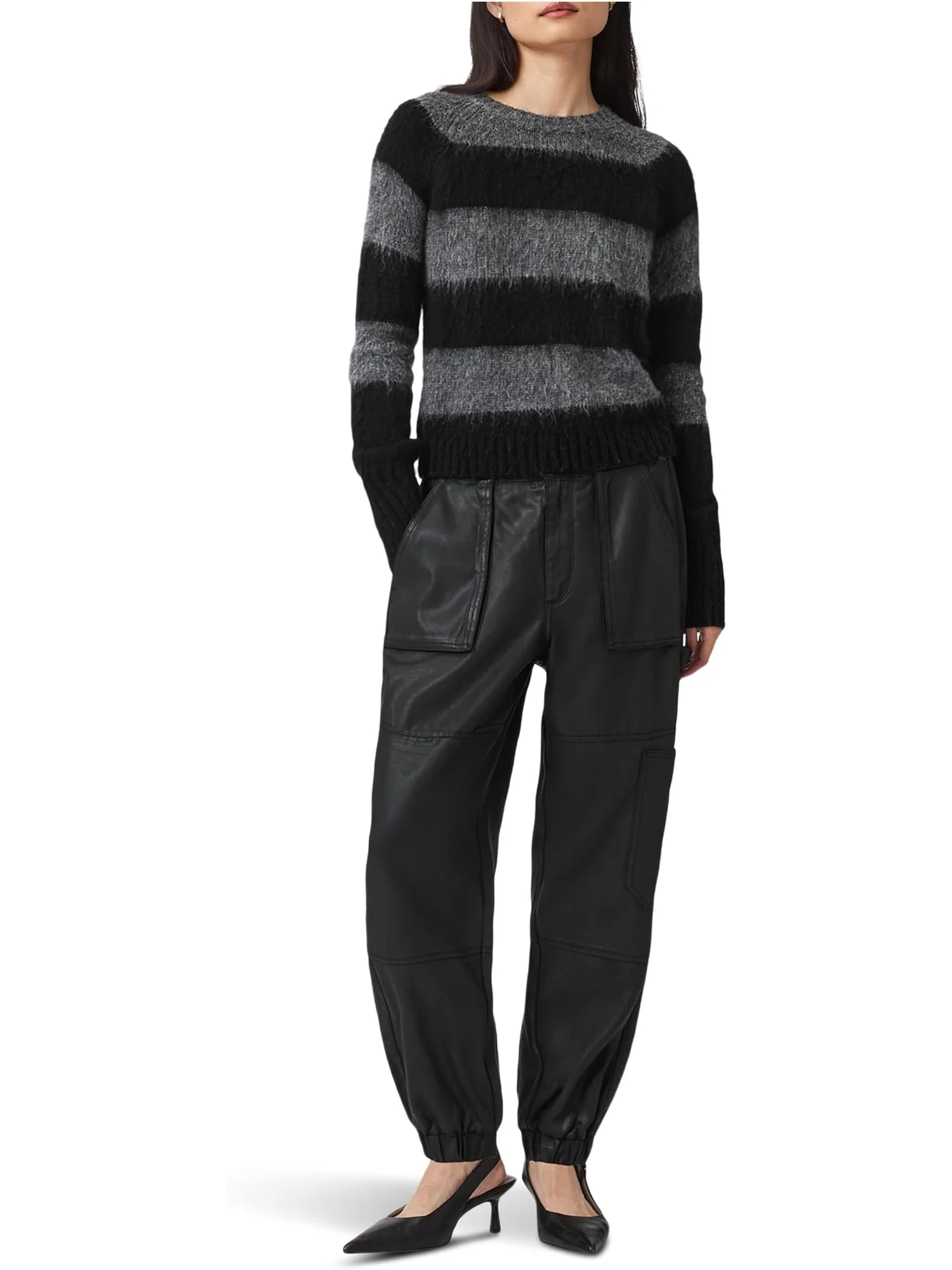 Брюки AllSaints Mila Denim Trousers — 5