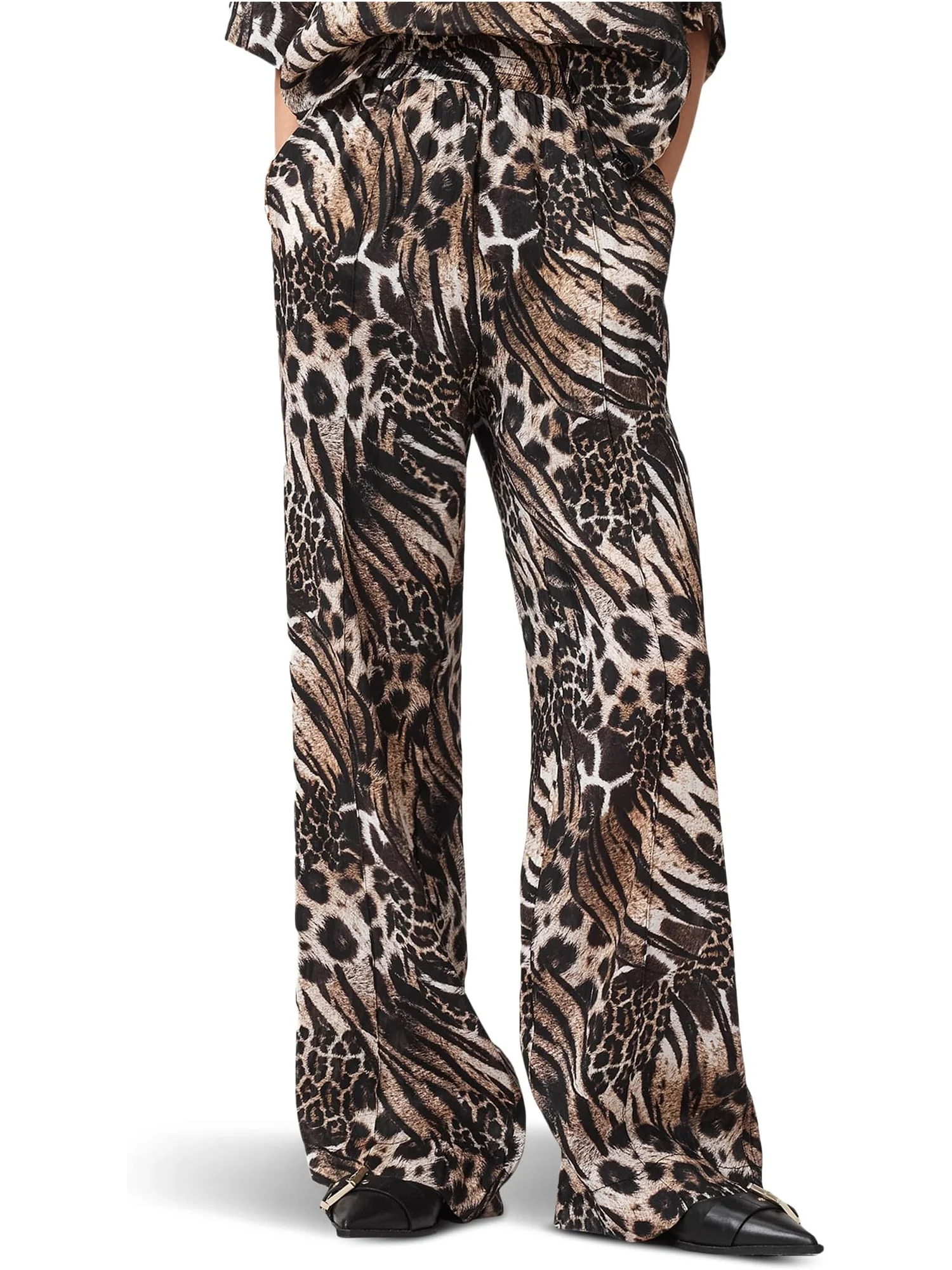 Брюки AllSaints Charli Linen Trousers — 1