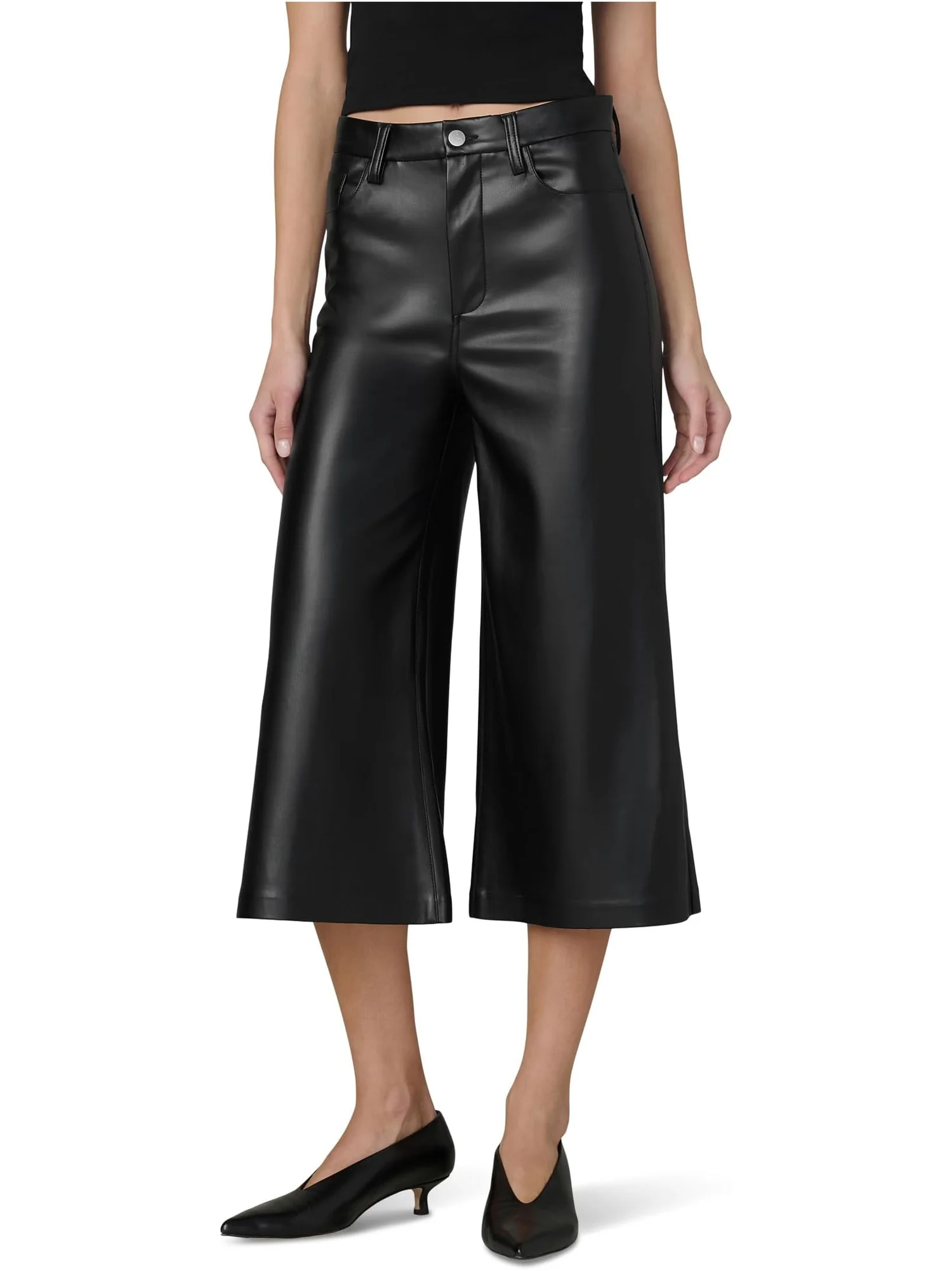 Брюки Joe's Jeans The Culotte Vegan Leather — 1