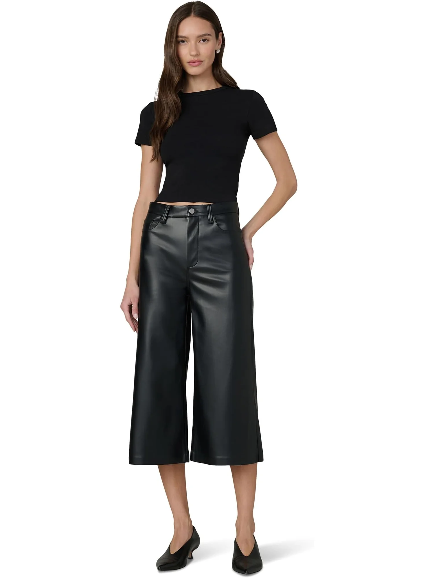 Брюки Joe's Jeans The Culotte Vegan Leather — 5
