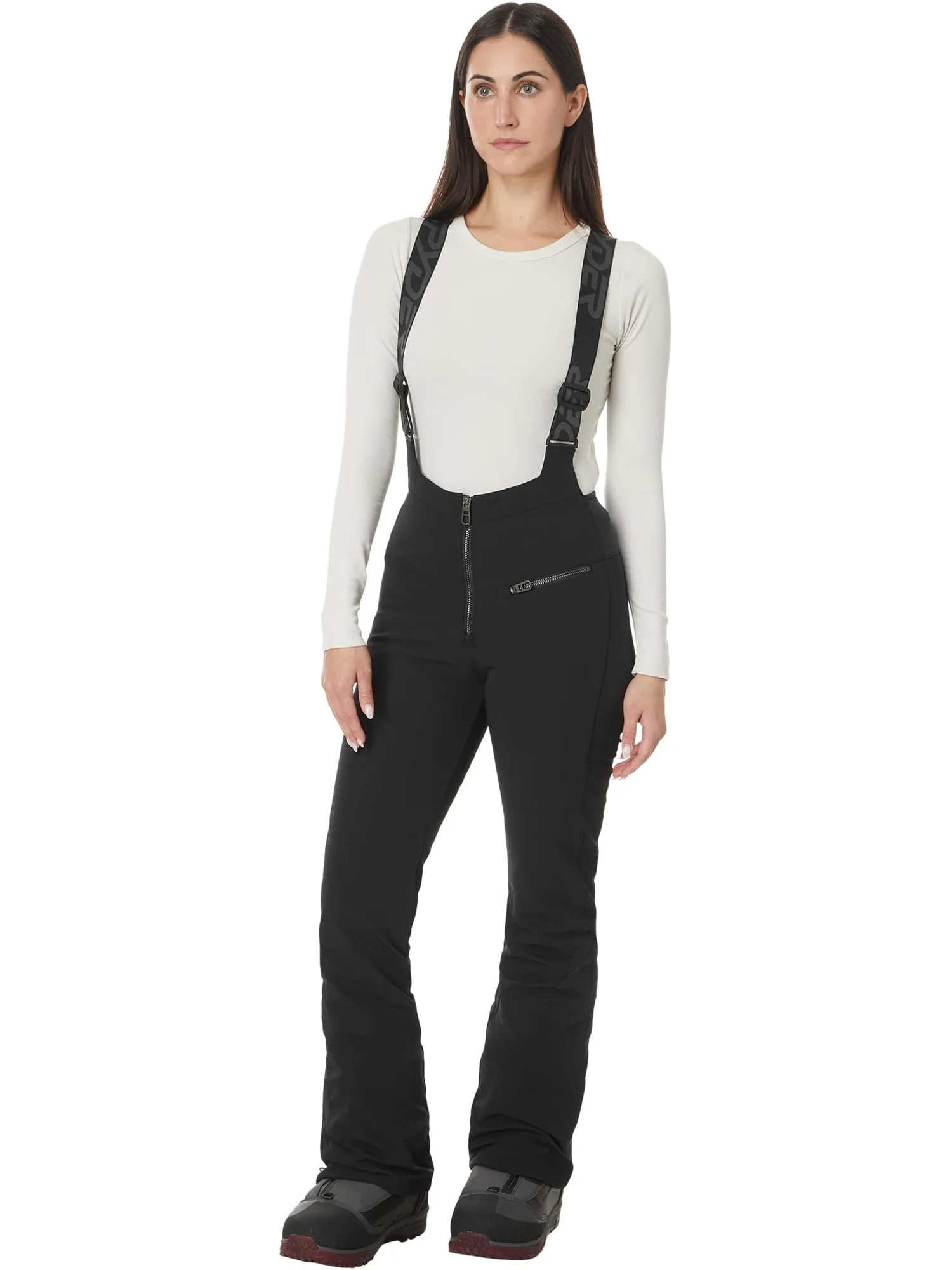 Брюки Spyder Strutt Bib Softshell Pants — черный