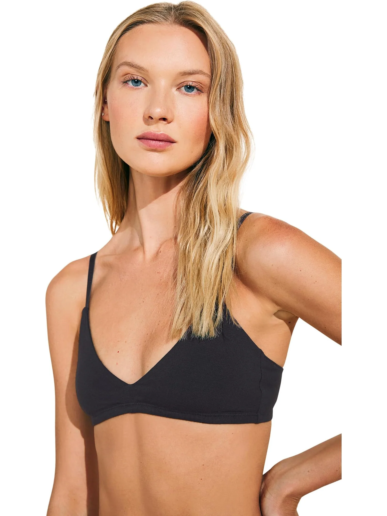 Бюстгальтер Eberjey Pima Stretch Cotton Bralette — 1