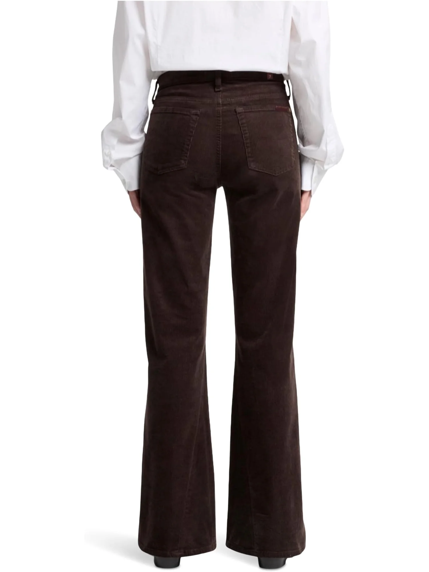 Джинсы 7 For All Mankind Twisted Dojo Tailorless, цвет Corduroy Coffee — 2