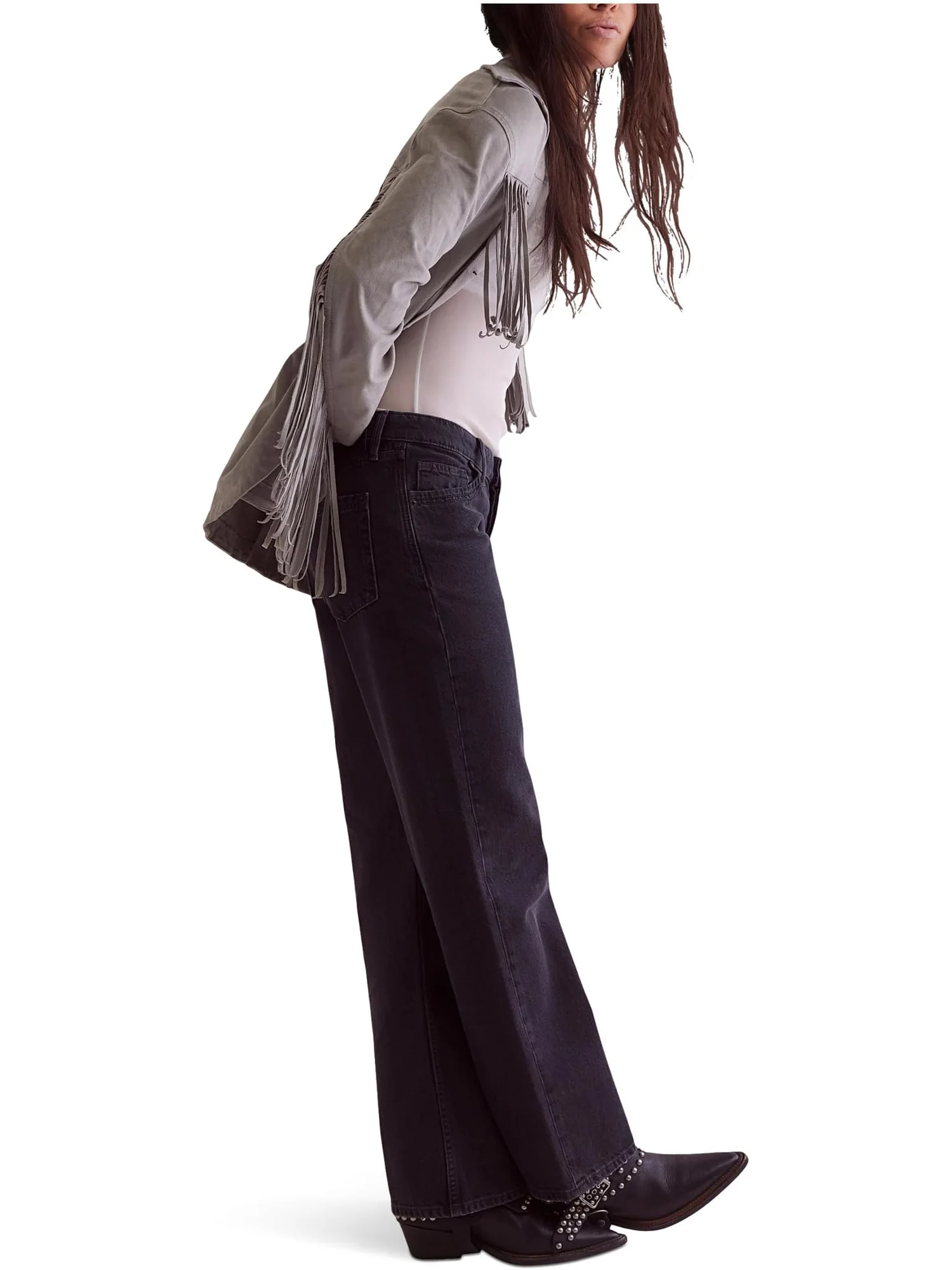 Джинсы Free People We The Free Tennessee Low-rise Boyfriend Jeans — 2