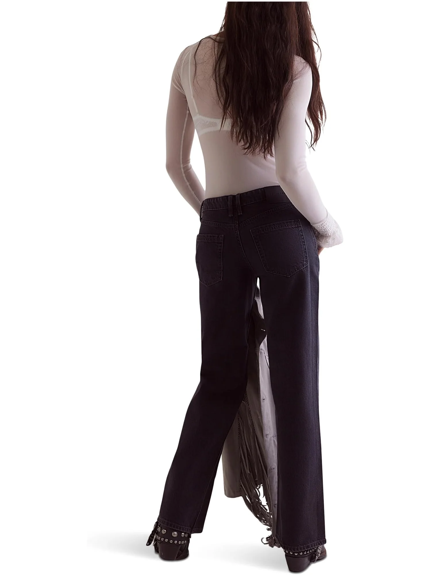 Джинсы Free People We The Free Tennessee Low-rise Boyfriend Jeans — 3