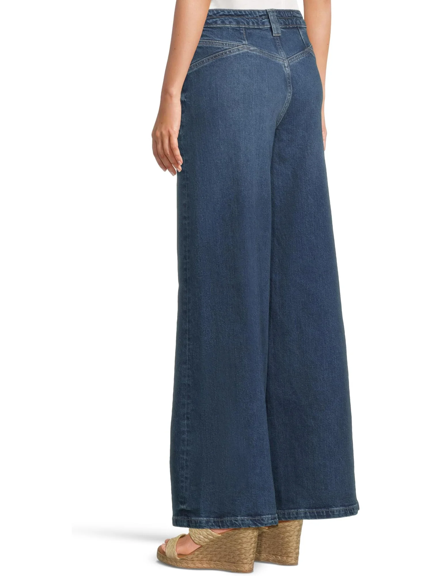 Джинсы Free People We The Free Kellee High-rise Palazzo Jeans — 3