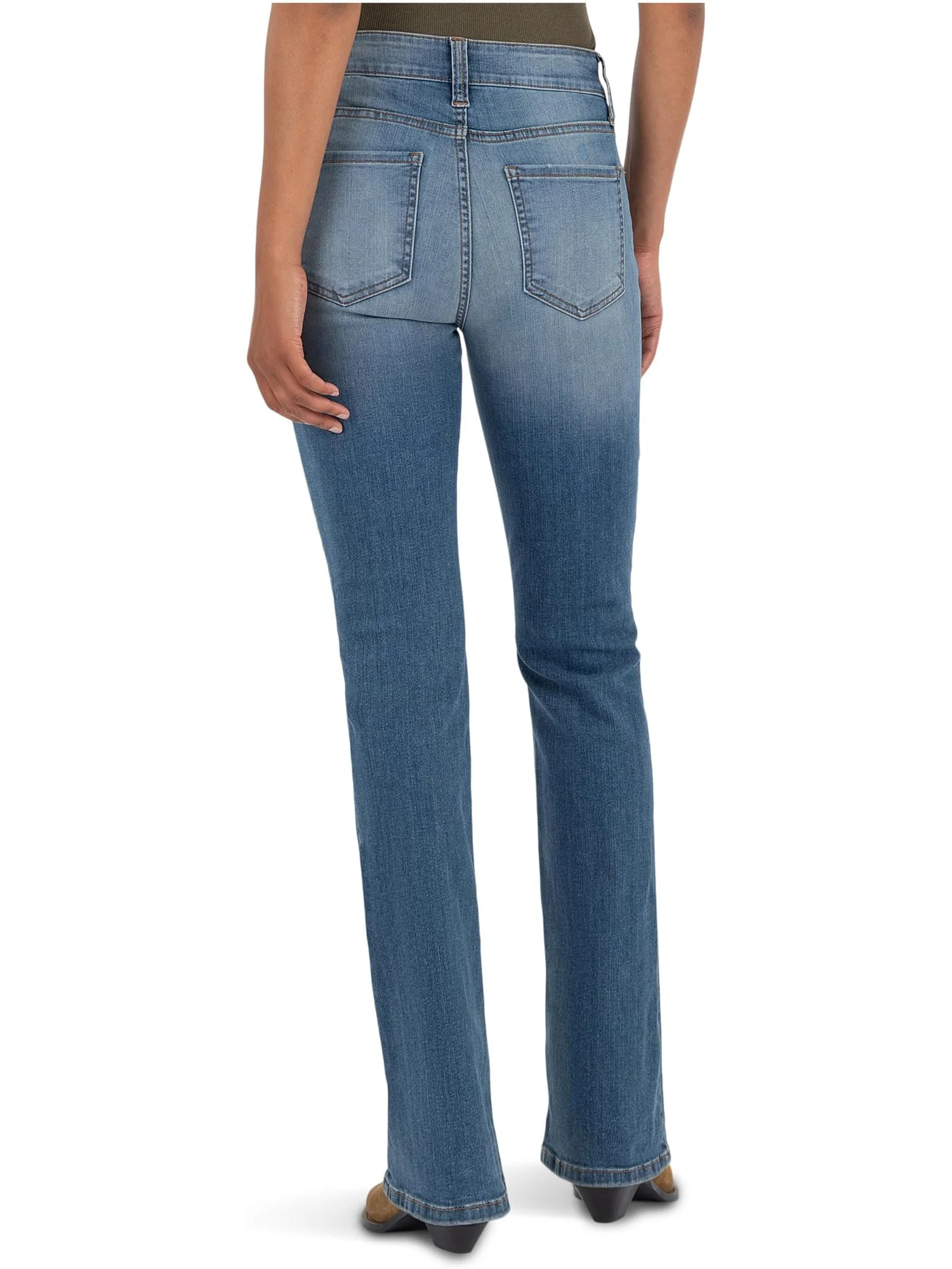 Джинсы KUT from the Kloth Natalie High-rise Fab Ab Bootcut, цвет Interactive — 2
