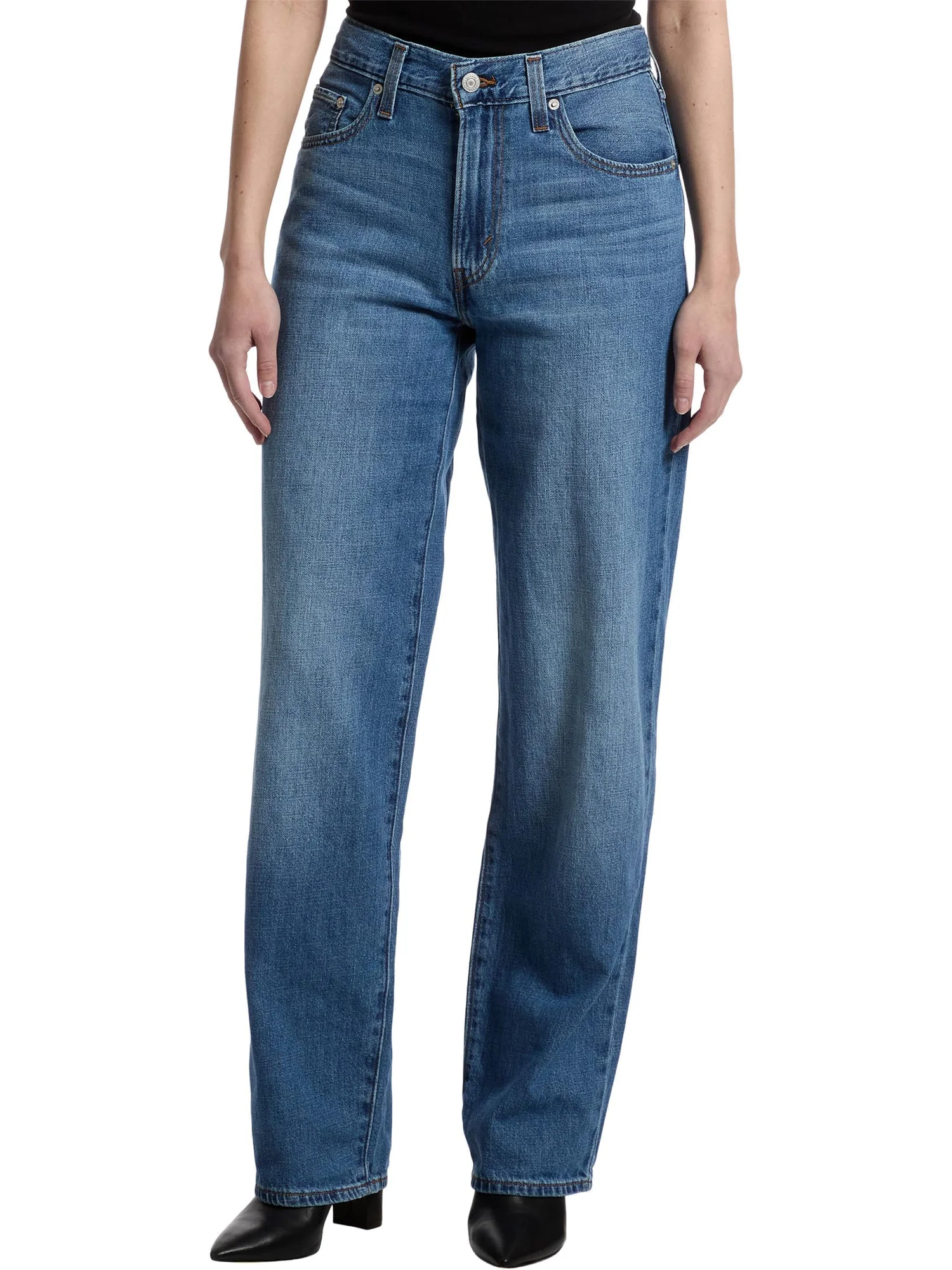Джинсы Levi's Premium Baggy Dad Jeans, цвет Heavy Check — 1