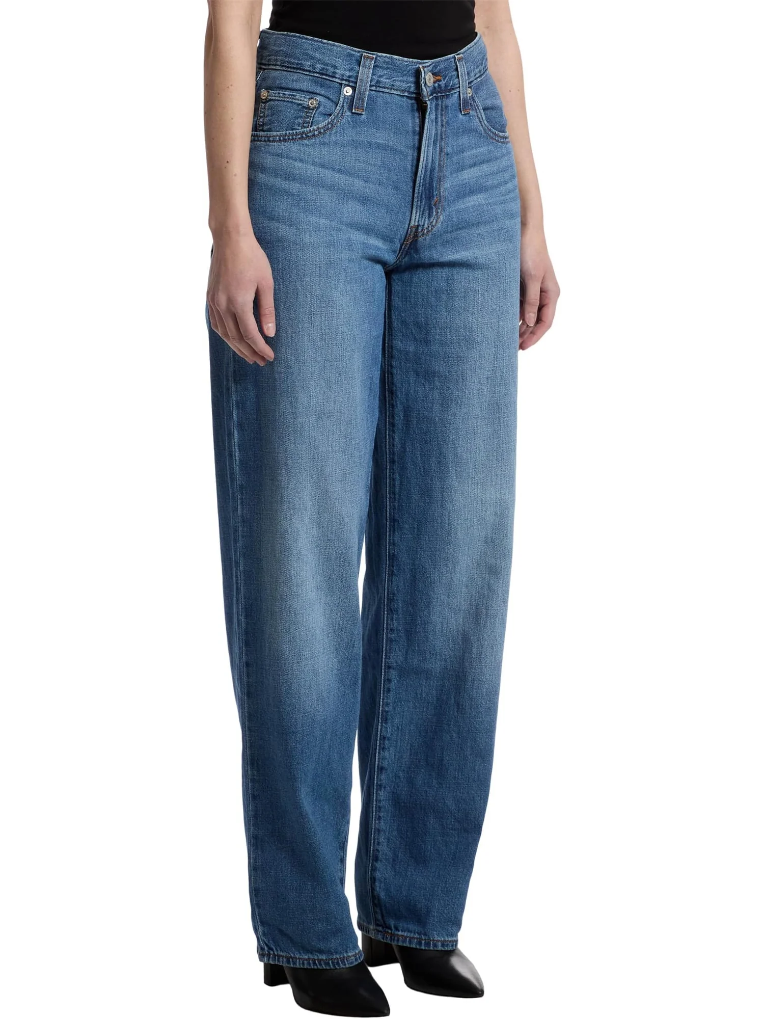 Джинсы Levi's Premium Baggy Dad Jeans, цвет Heavy Check — 2