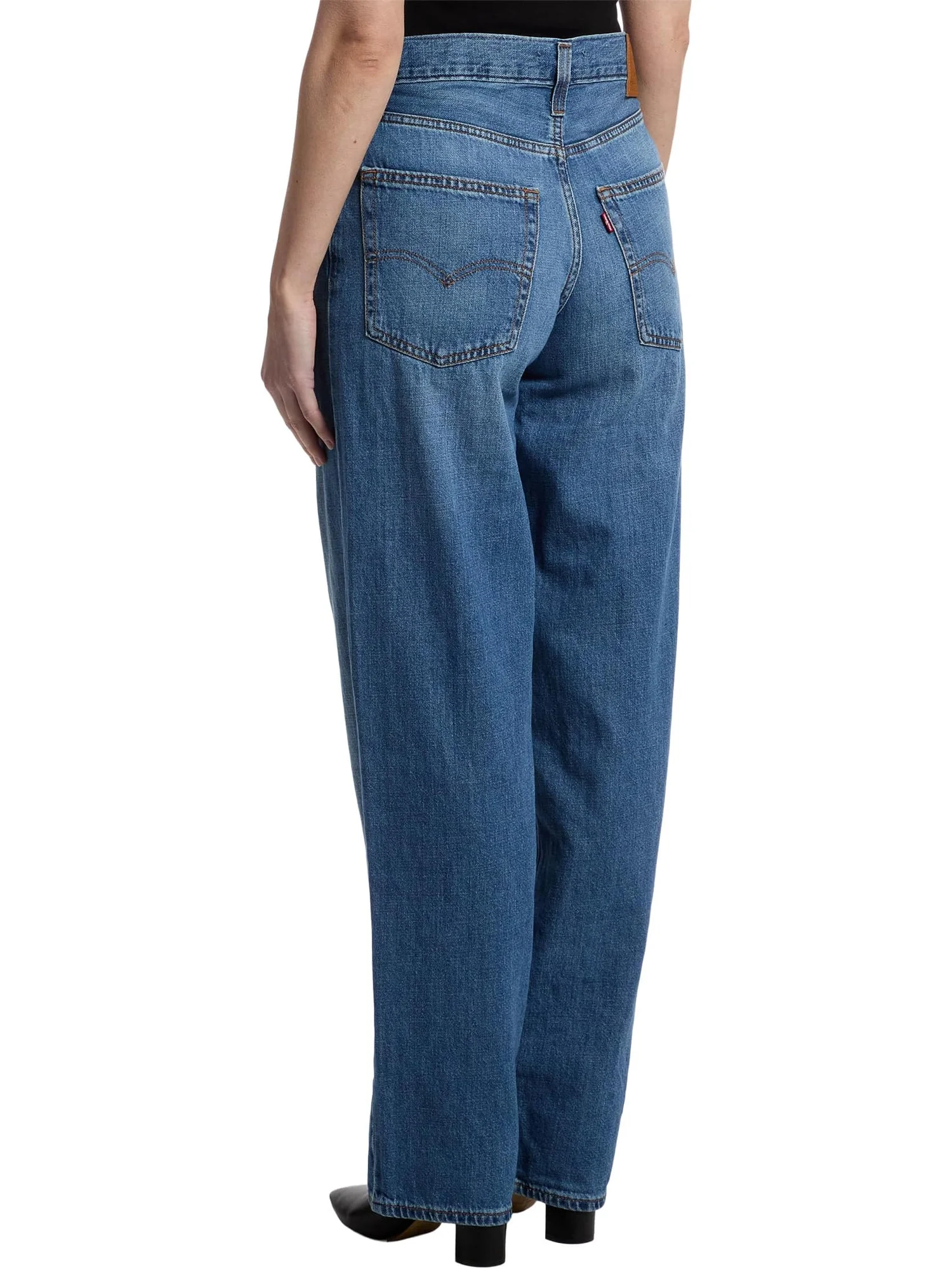 Джинсы Levi's Premium Baggy Dad Jeans, цвет Heavy Check — 3