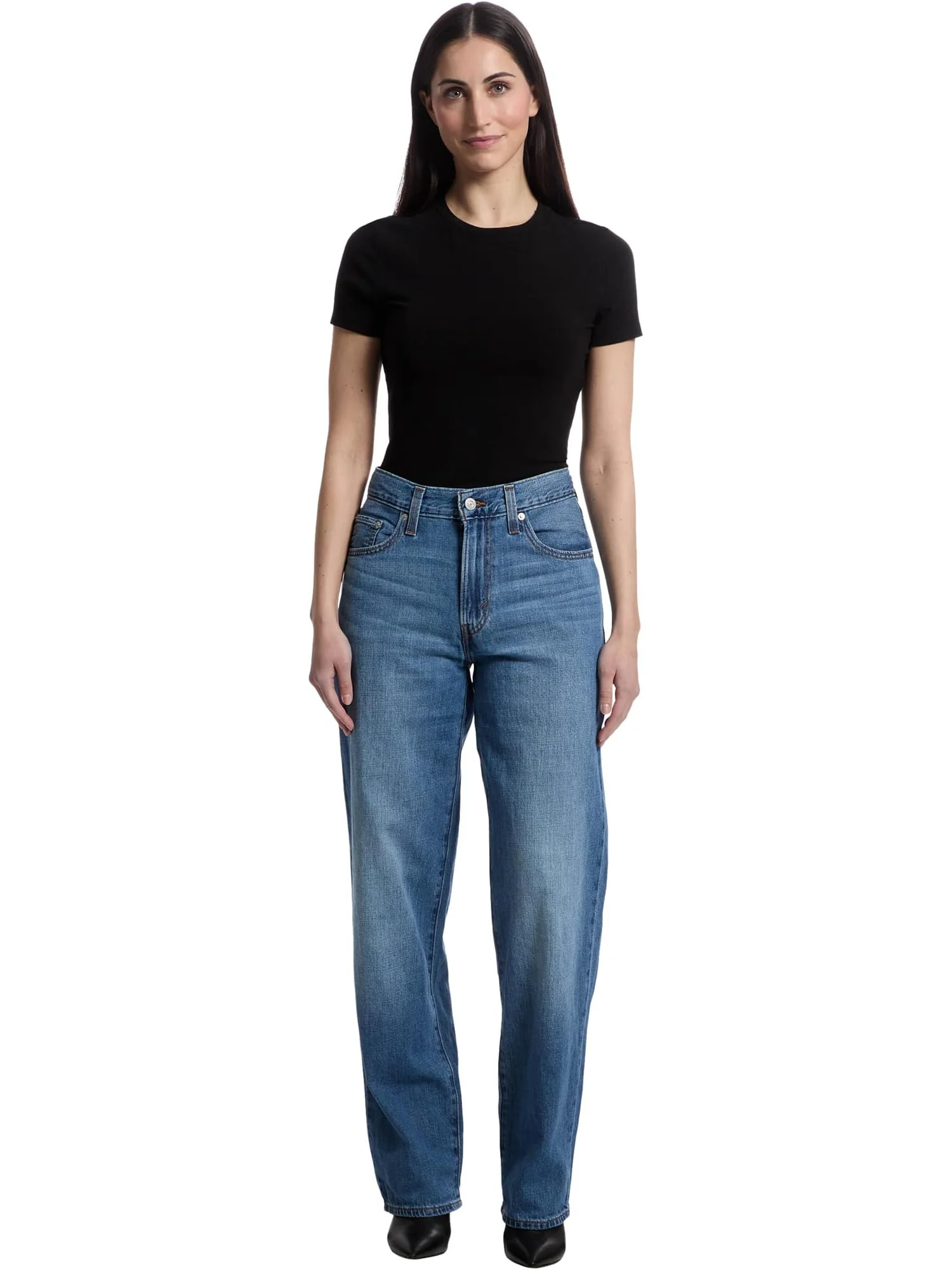 Джинсы Levi's Premium Baggy Dad Jeans, цвет Heavy Check — 5