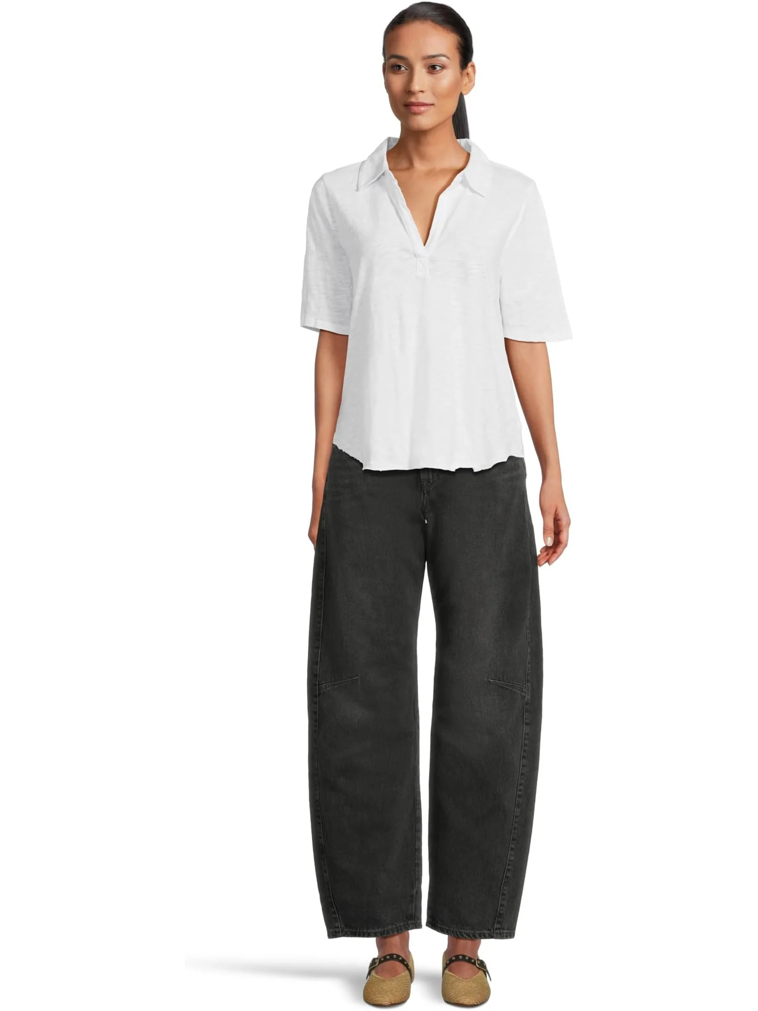Джинсы Levi's Premium Baggy Dad Barrel, цвет Rebel Edge Barrel — 5