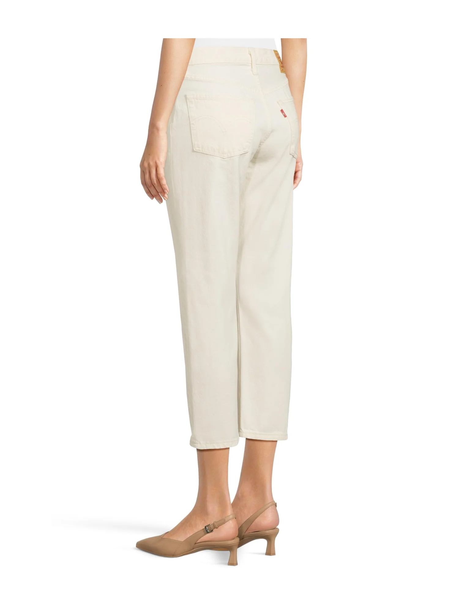 Джинсы Levi's Womens 501 Crop, цвет Ethereal Ecru — изображение 3 из 5
