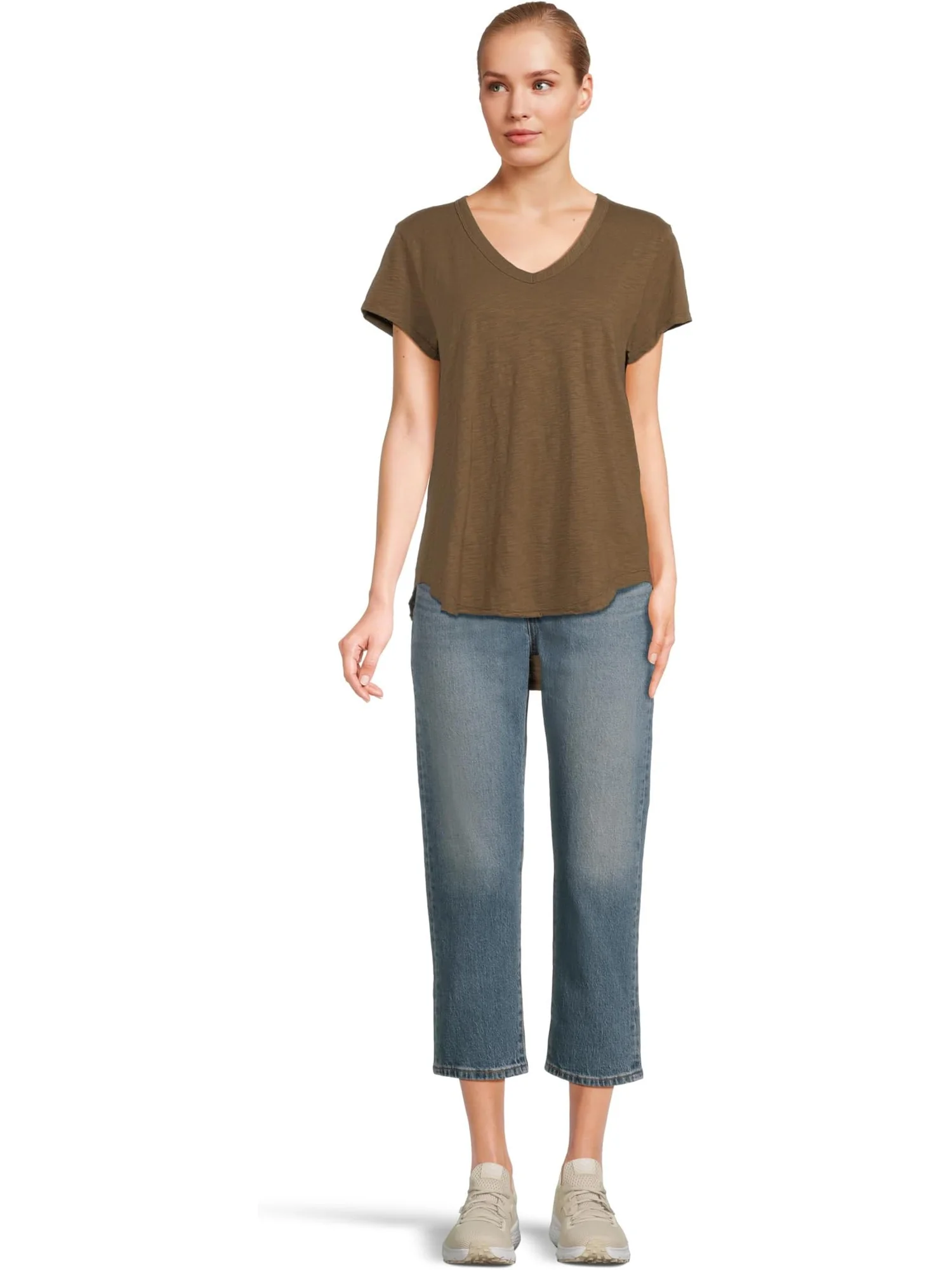 Джинсы Levi's Womens 501 Crop, цвет Weather Now — 5