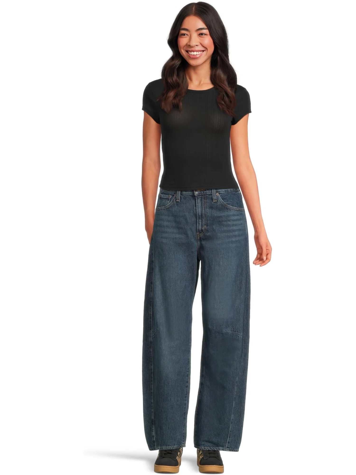 Джинсы Levi's Womens Cinch Barrel, цвет New Shades — 5