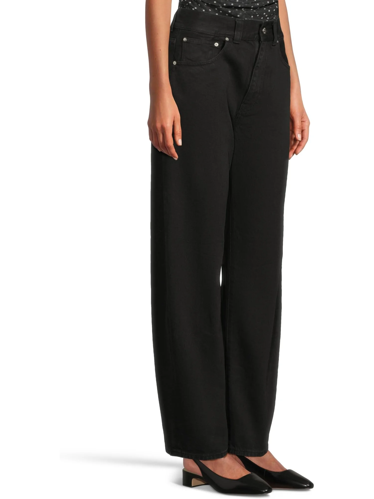 Джинсы Madewell Balloon Jean In Black Frost — 2