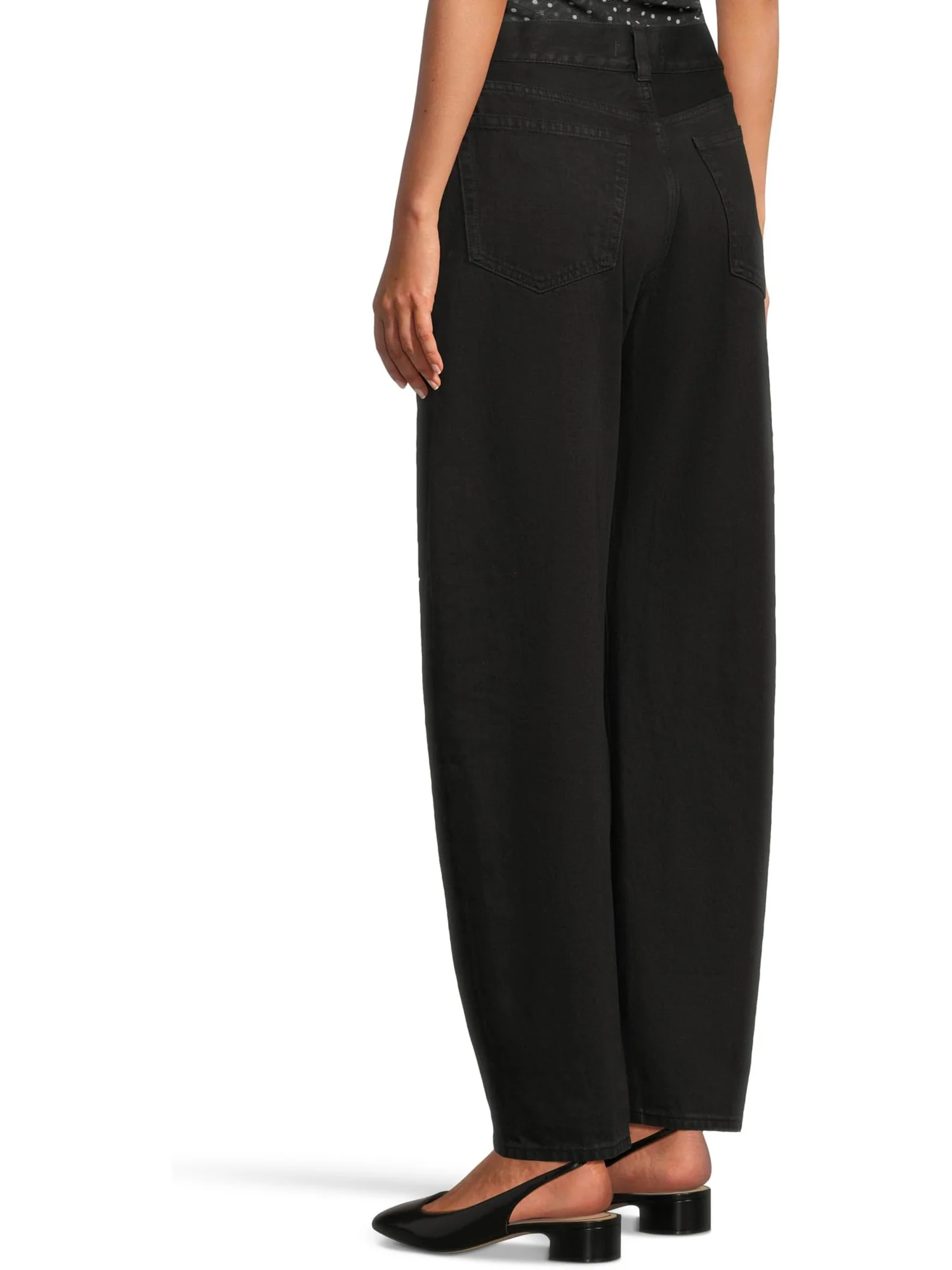 Джинсы Madewell Balloon Jean In Black Frost — 3