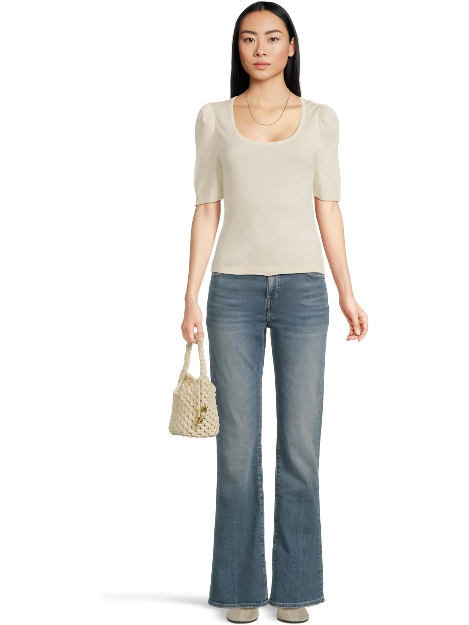 Джинсы Madewell Vintage Flare Jean in Bouvier Wash — 5