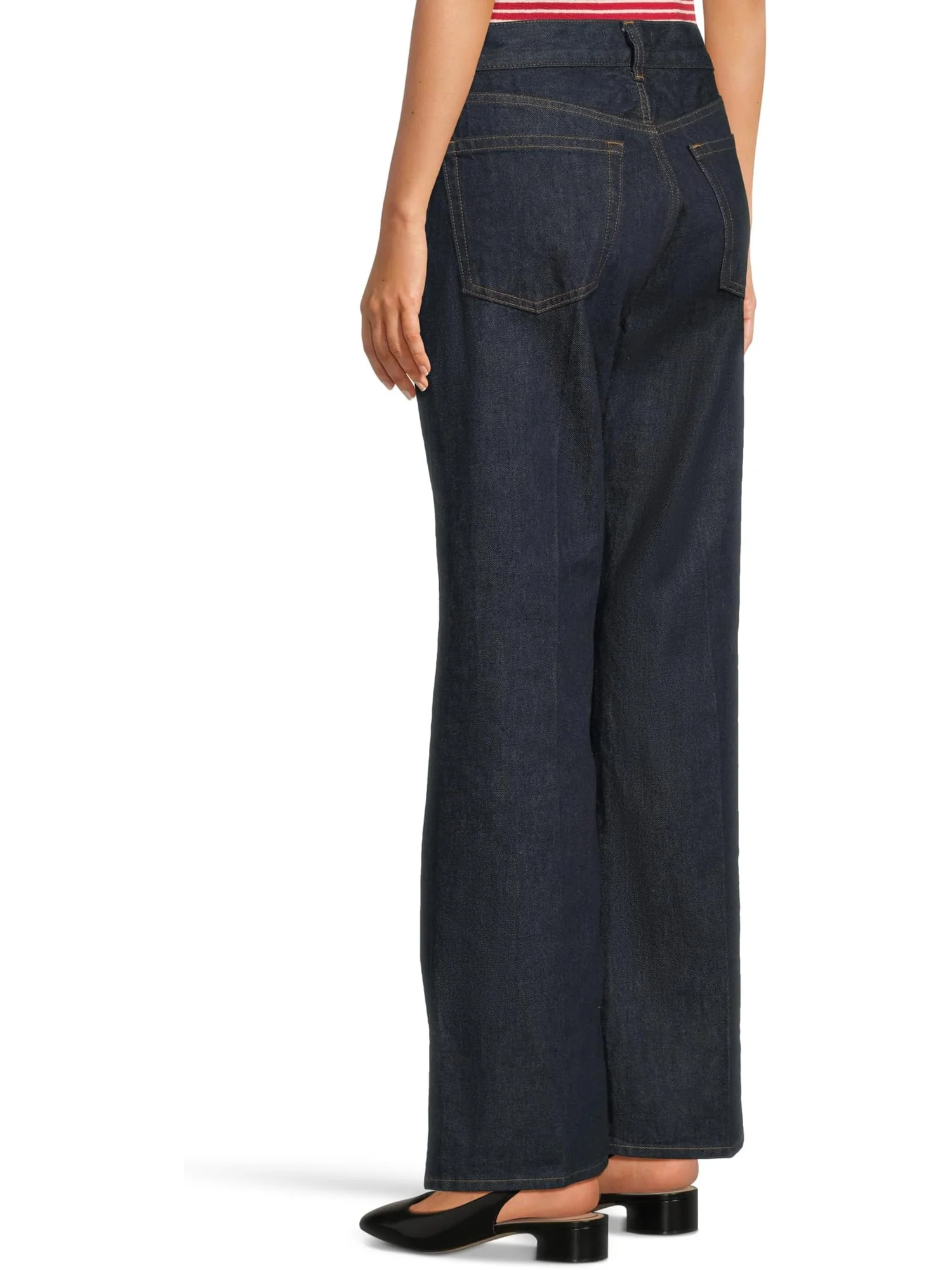 Джинсы Madewell Vintage Flare Jean in Rinse Wash — 3