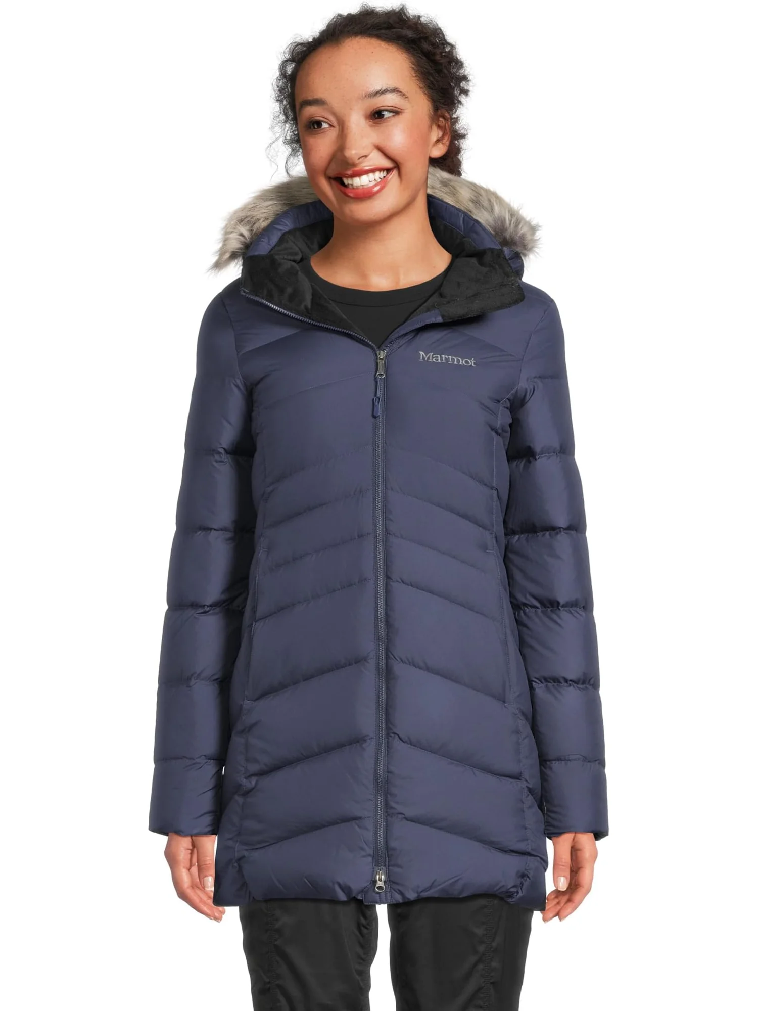 Пальто Marmot Montreal Coat — синий