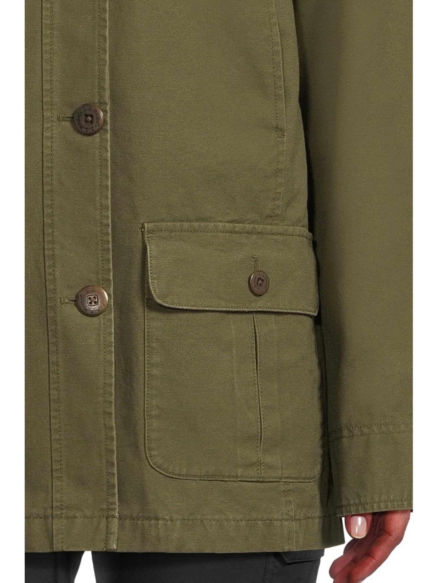Пальто L.L.Bean Adirondack Barn Coat Flannel-Lined — 4