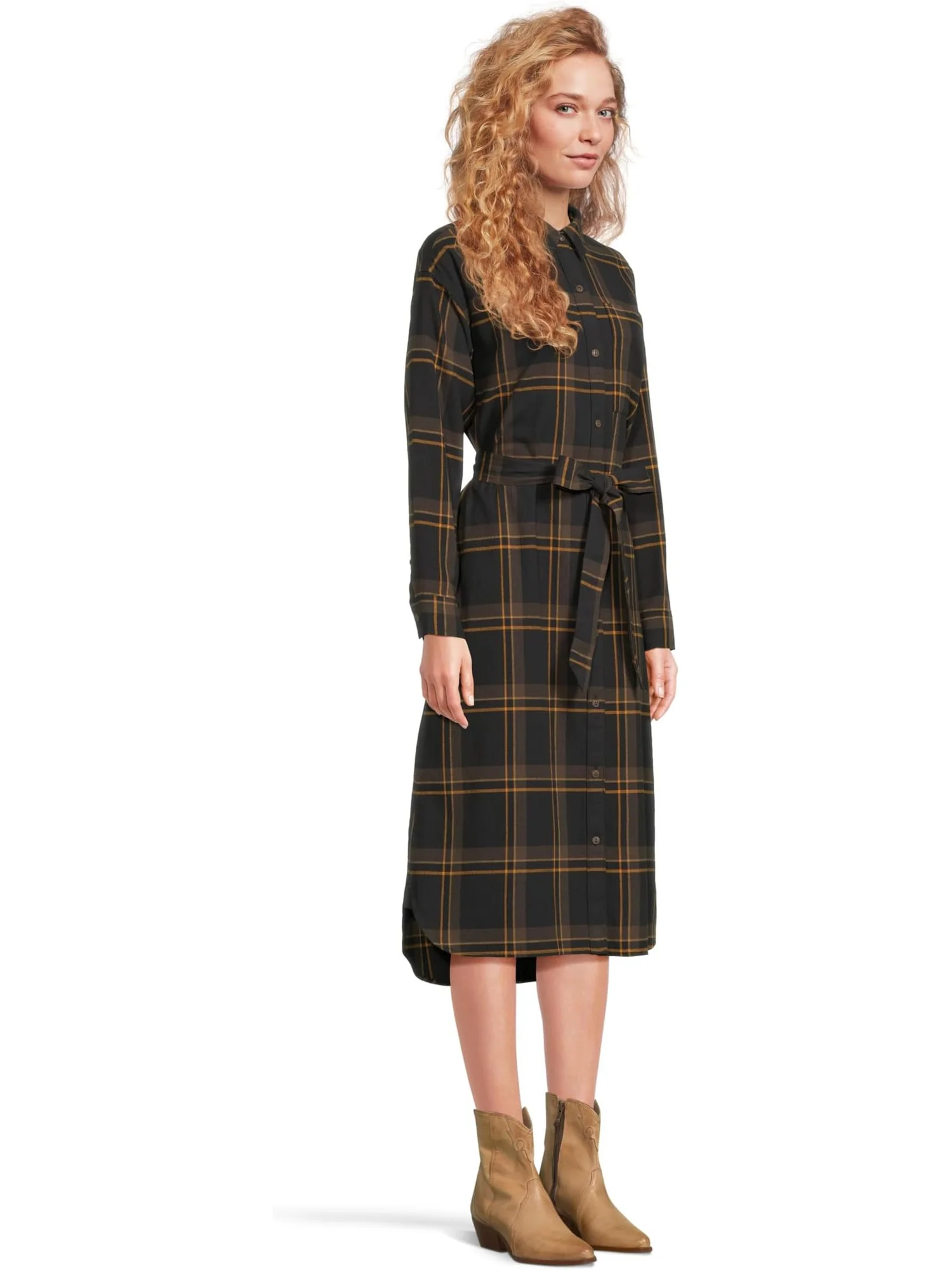 Платье L.L.Bean Signature Camp Flannel Midi Dress — 2