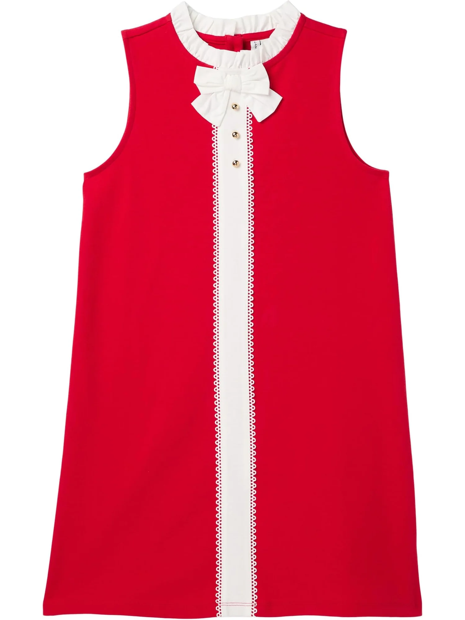 Платье Janie and Jack Ponte Knit Dress — красный