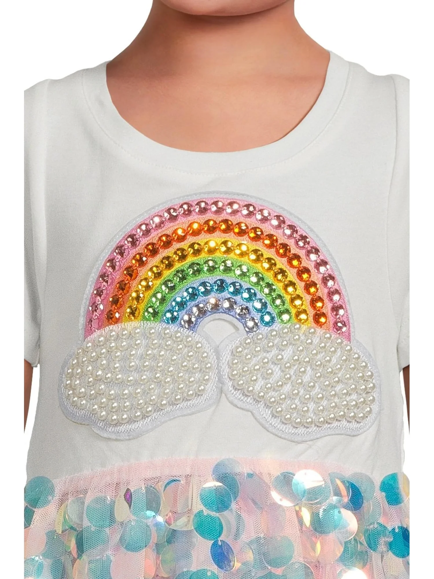 Платье Lola and The Boys Paillette Rainbow Magic Dress — 3