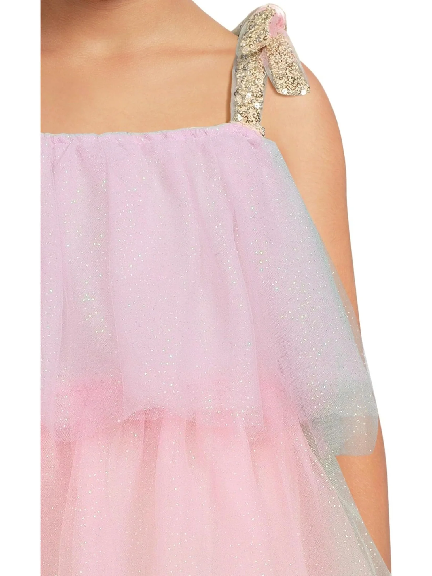 Платье Lola and The Boys Sparkle Ombre Dress — 3