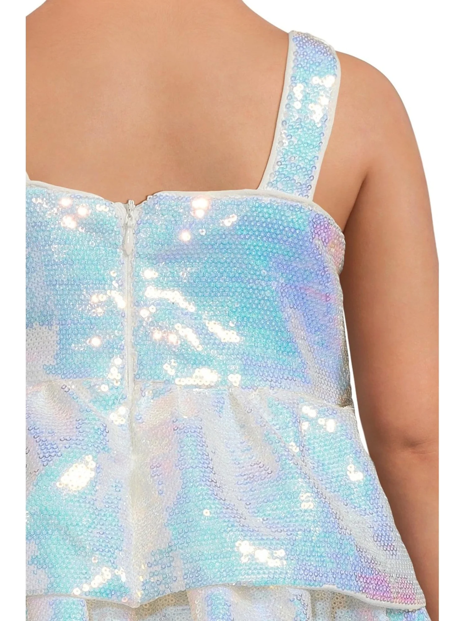 Платье Lola and The Boys Tiered Stars Sequin Dress — 3
