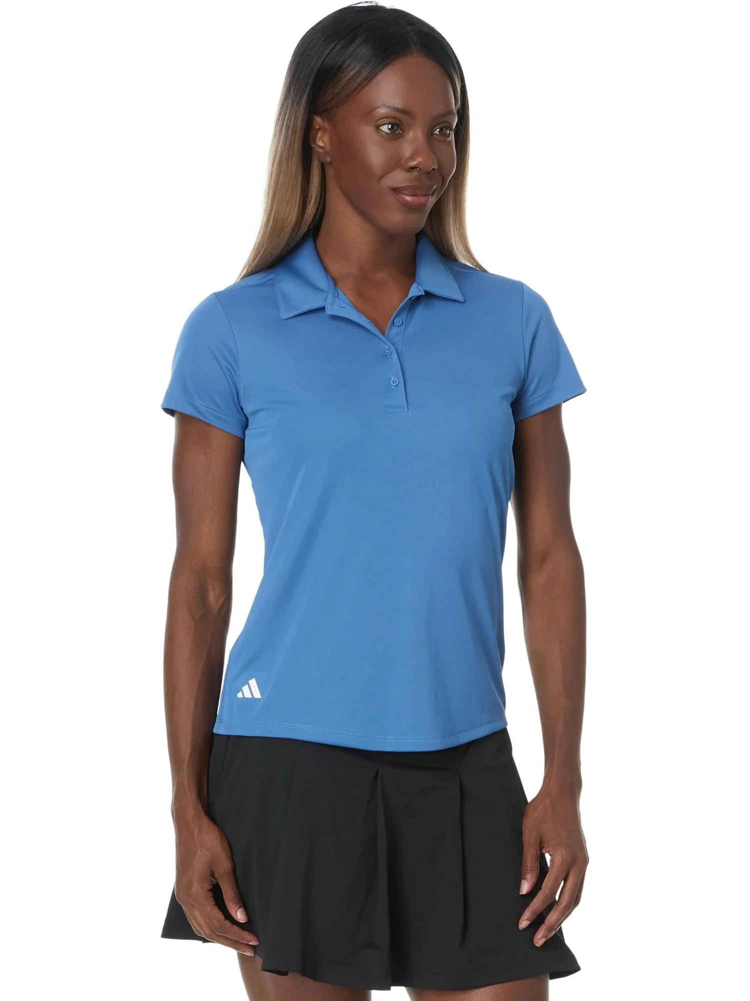 Поло adidas Golf Performance Solid Short Sleeve Golf Polo Shirt, цвет Trace Royal — 1