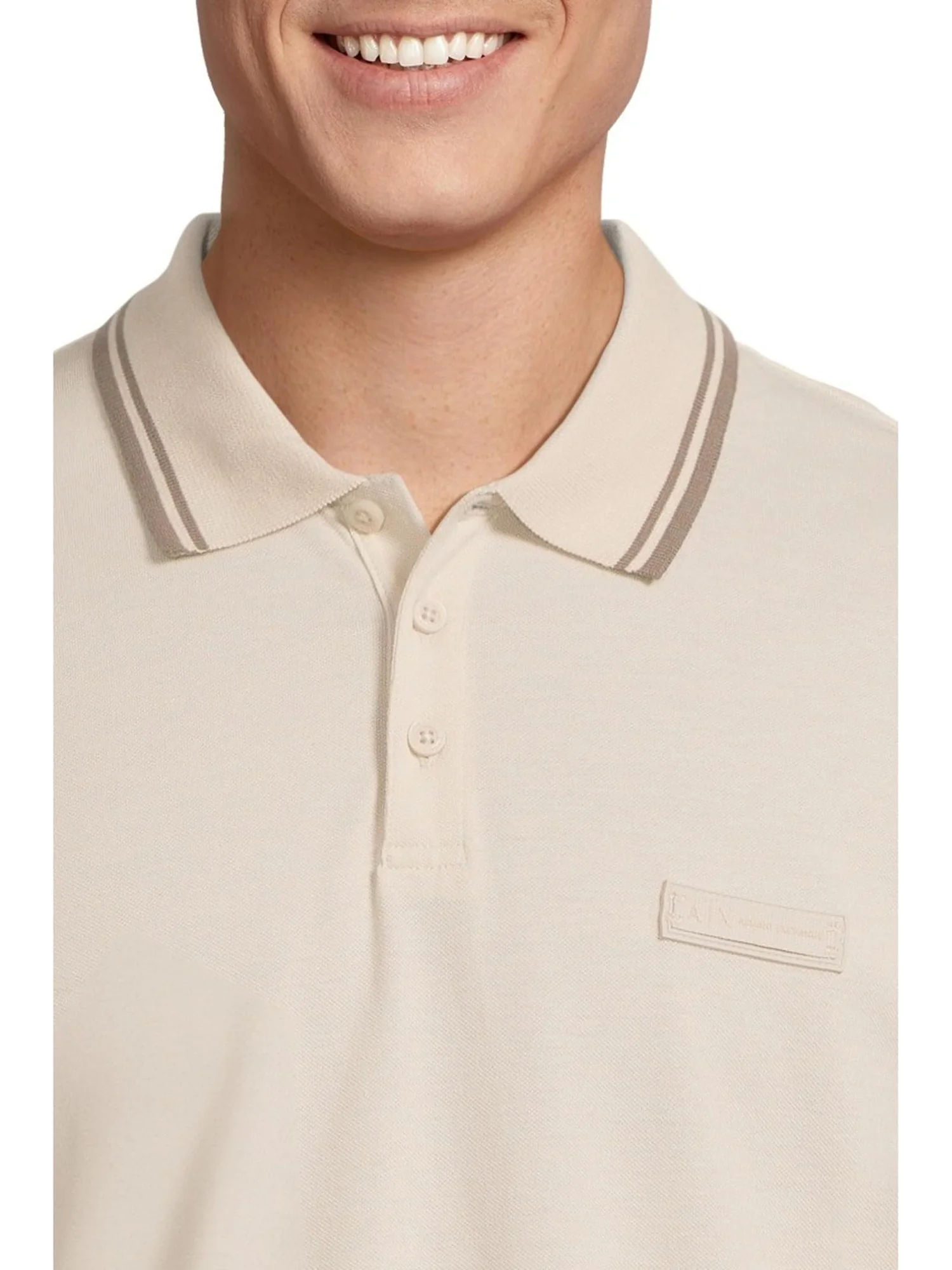 Поло Armani Exchange Small Box Logo Polo — 4