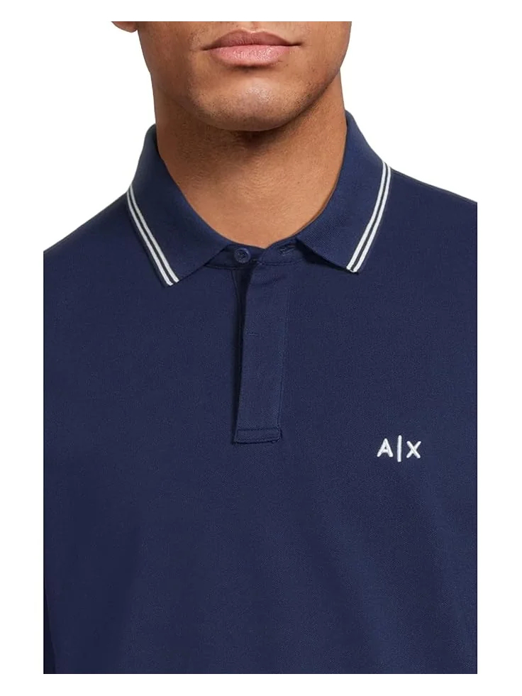 Мужская поло Armani Exchange Essential Logo — 4