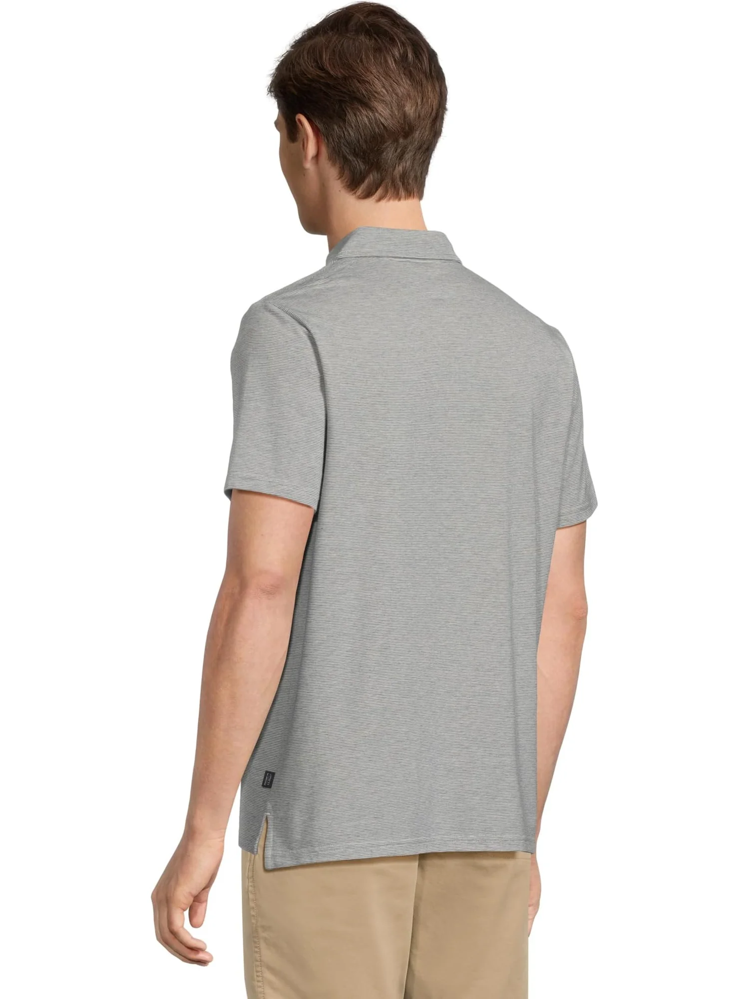 Поло L.L.Bean Comfort Stretch Performance Pima Polo Short-sleeve Stripe — 3