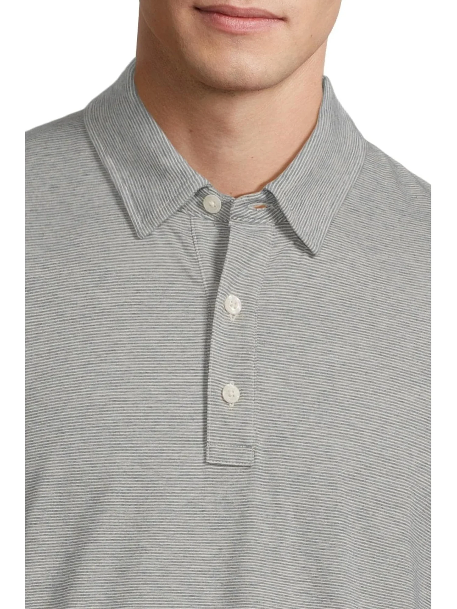 Поло L.L.Bean Comfort Stretch Performance Pima Polo Short-sleeve Stripe — 4
