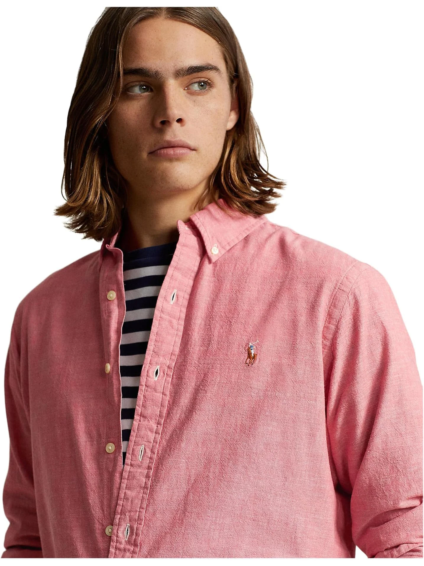 Поло Polo Ralph Lauren Classic Fit Chambray Shirt — 3