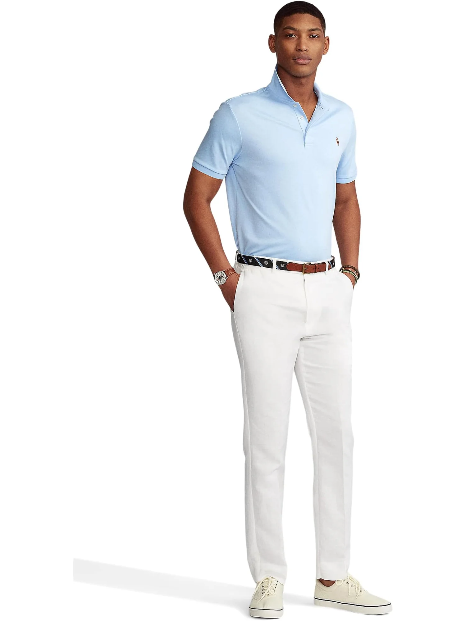 Поло Polo Ralph Lauren Classic Fit Soft Cotton Polo — 4