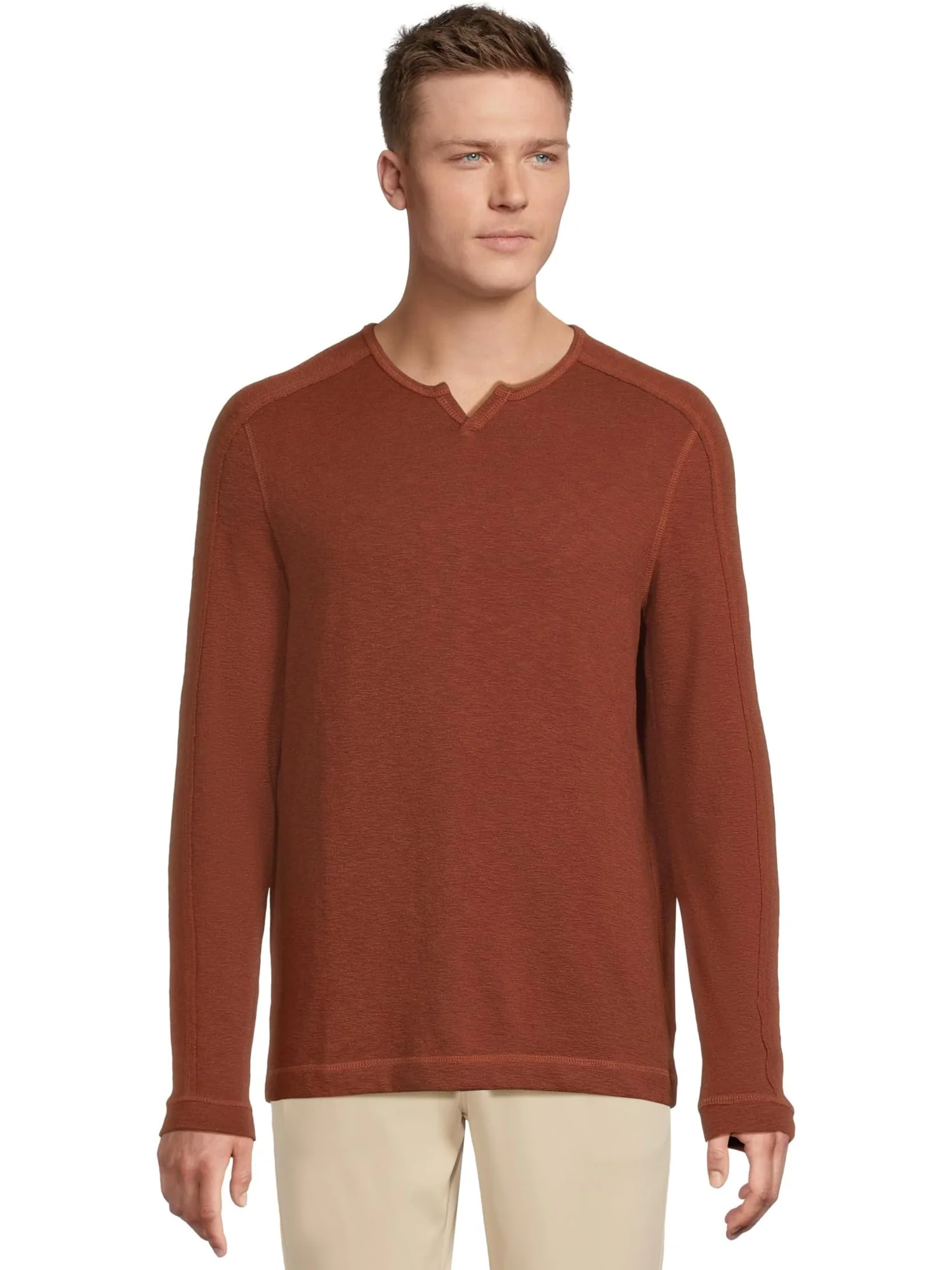 Пуловер Johnston & Murphy Split-neck Pullover — 1