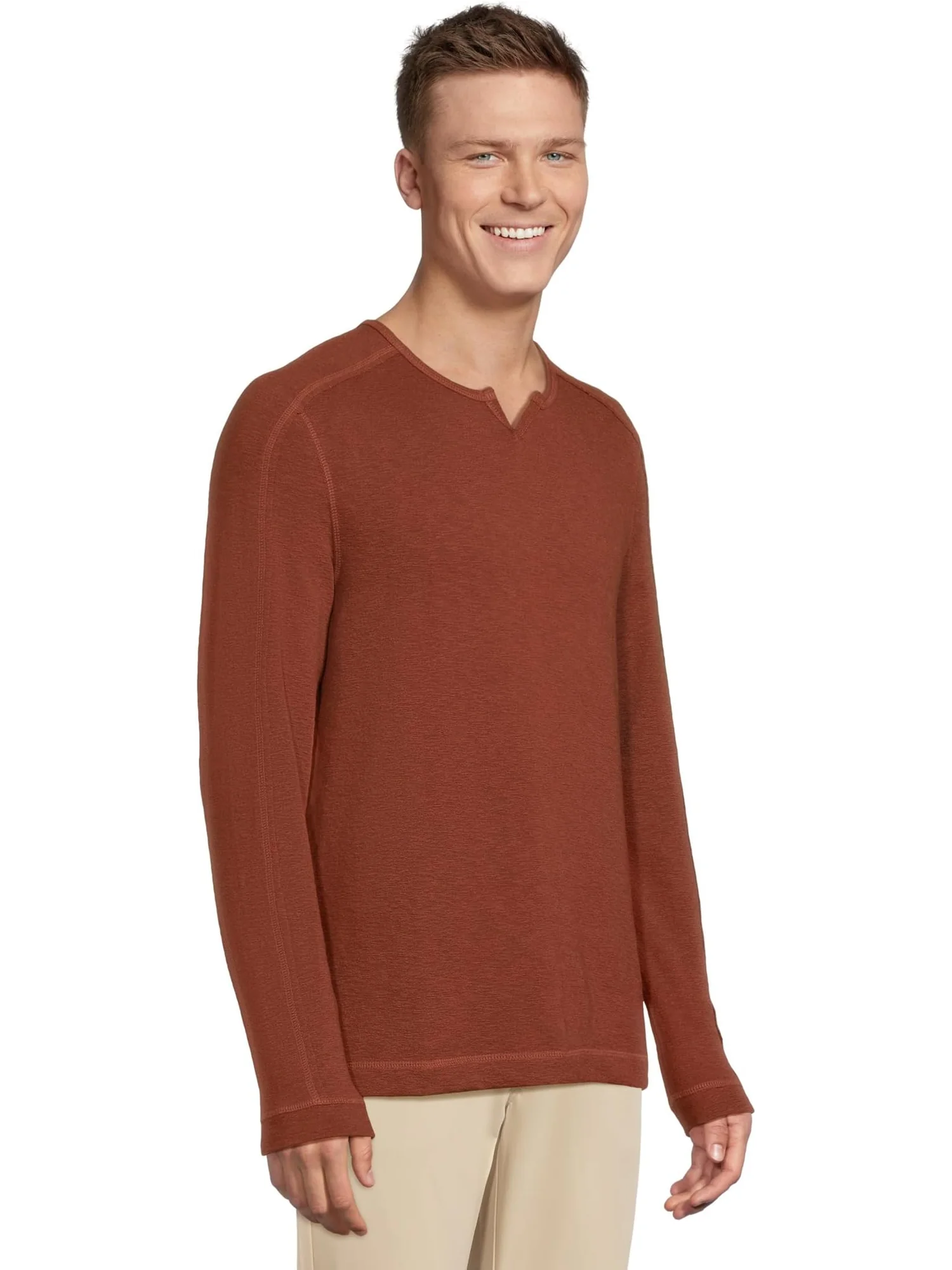 Пуловер Johnston & Murphy Split-neck Pullover — 2