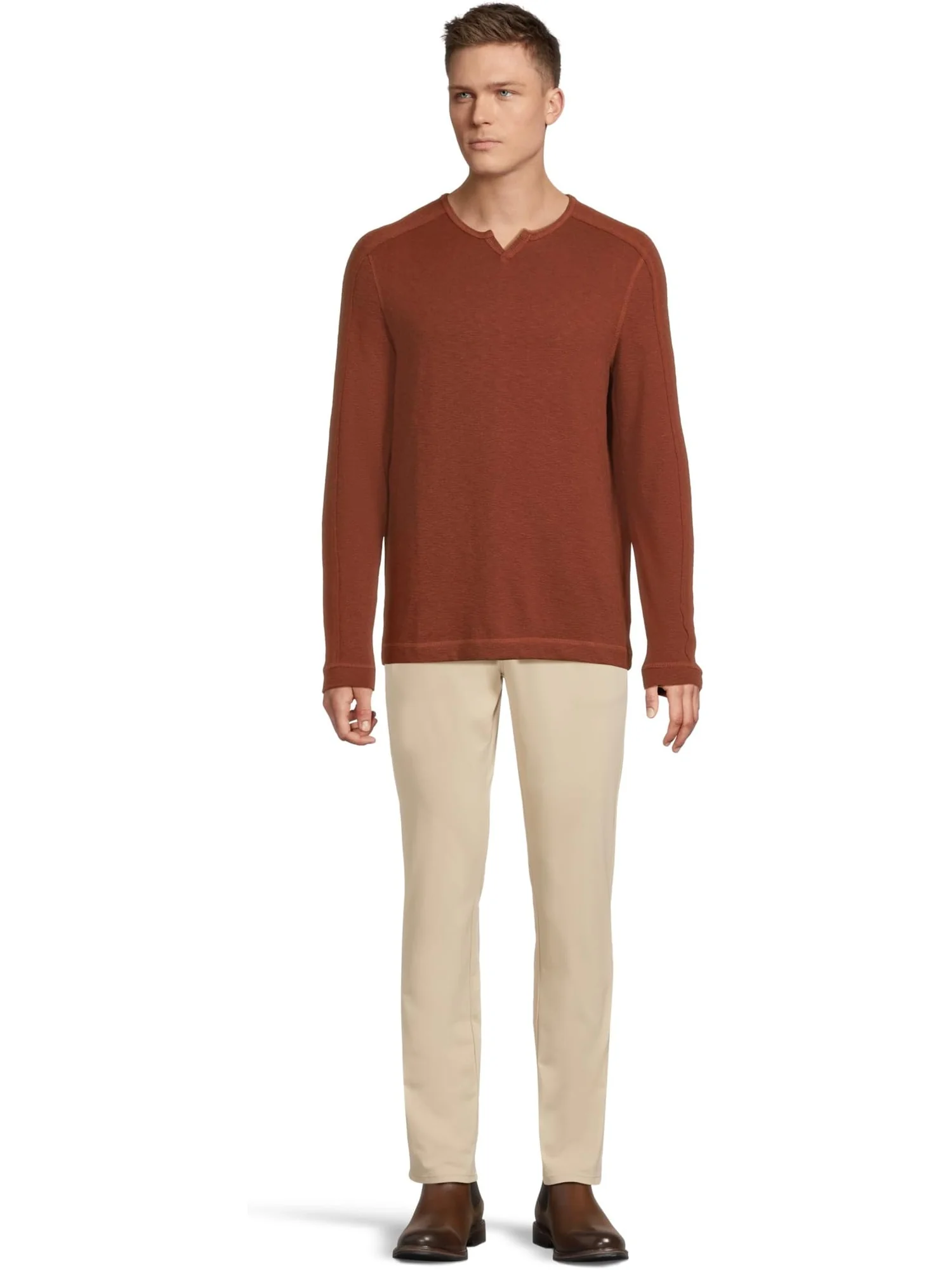 Пуловер Johnston & Murphy Split-neck Pullover — 5