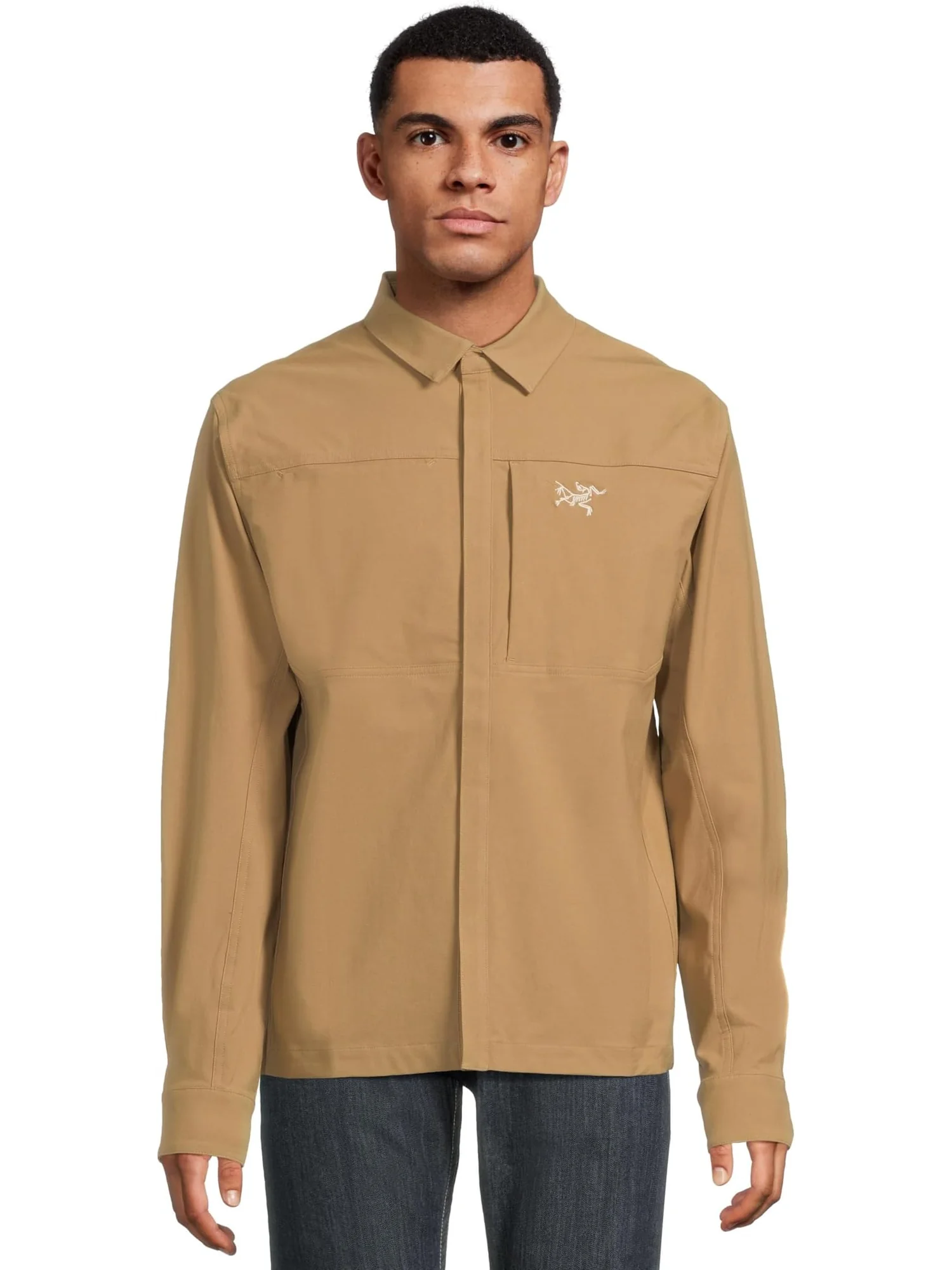 Рубашка Arc'teryx Cronin Cotton Overshirt, цвет Canvas — 1