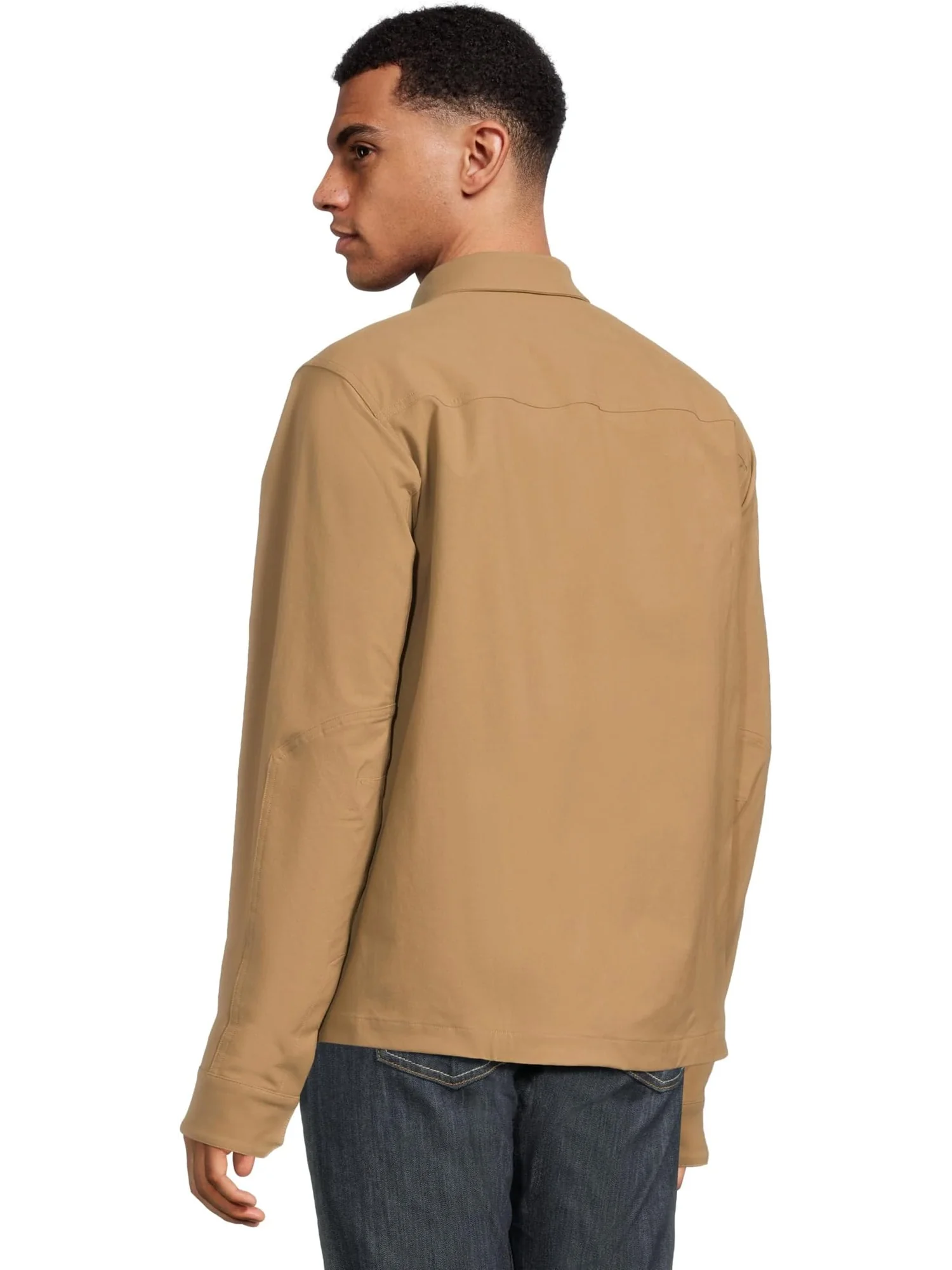 Рубашка Arc'teryx Cronin Cotton Overshirt, цвет Canvas — 3