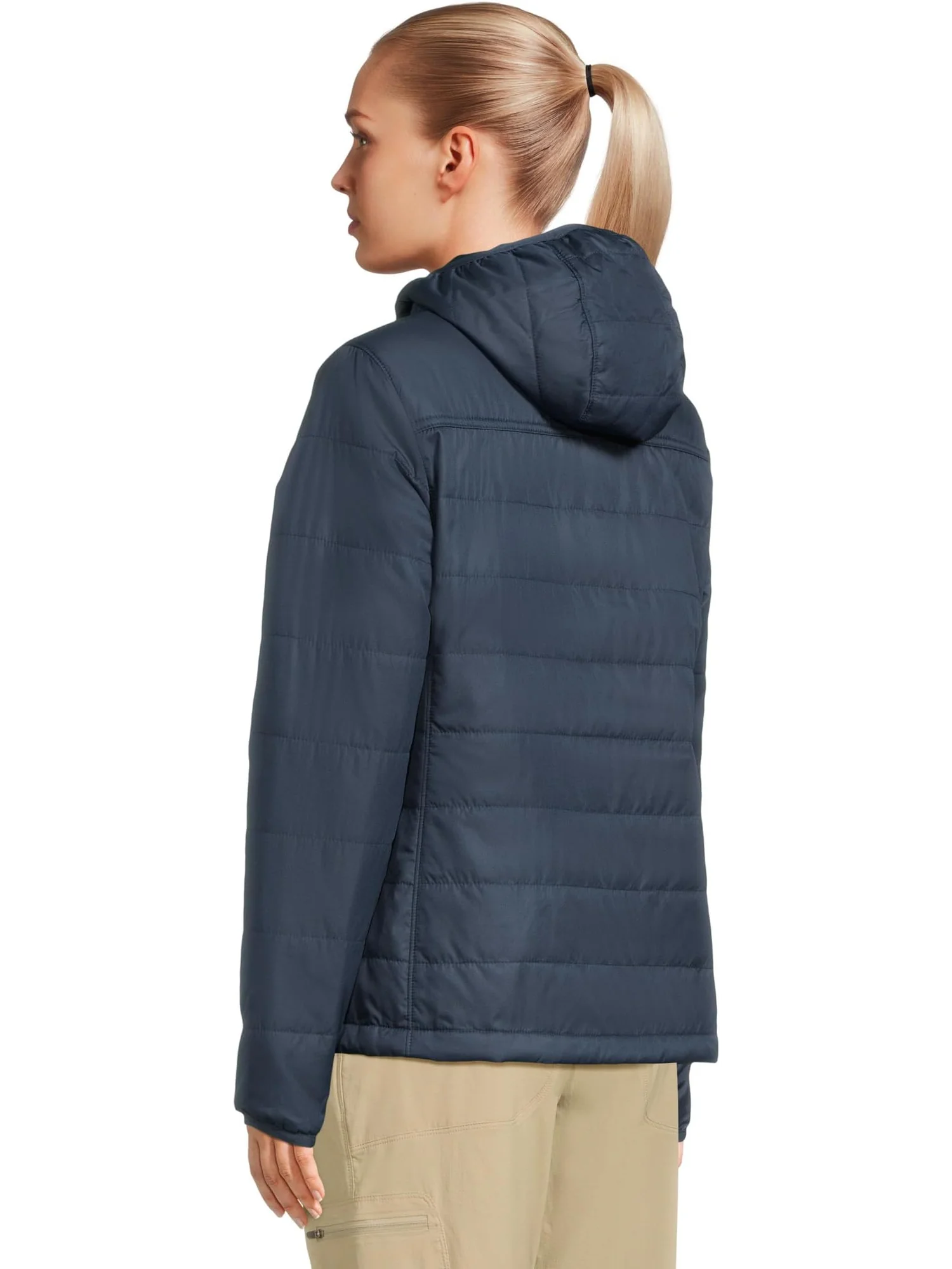 Женская куртка Mountain Classic с капюшоном L.L.Bean — изображение 3 из 5, темно-синий