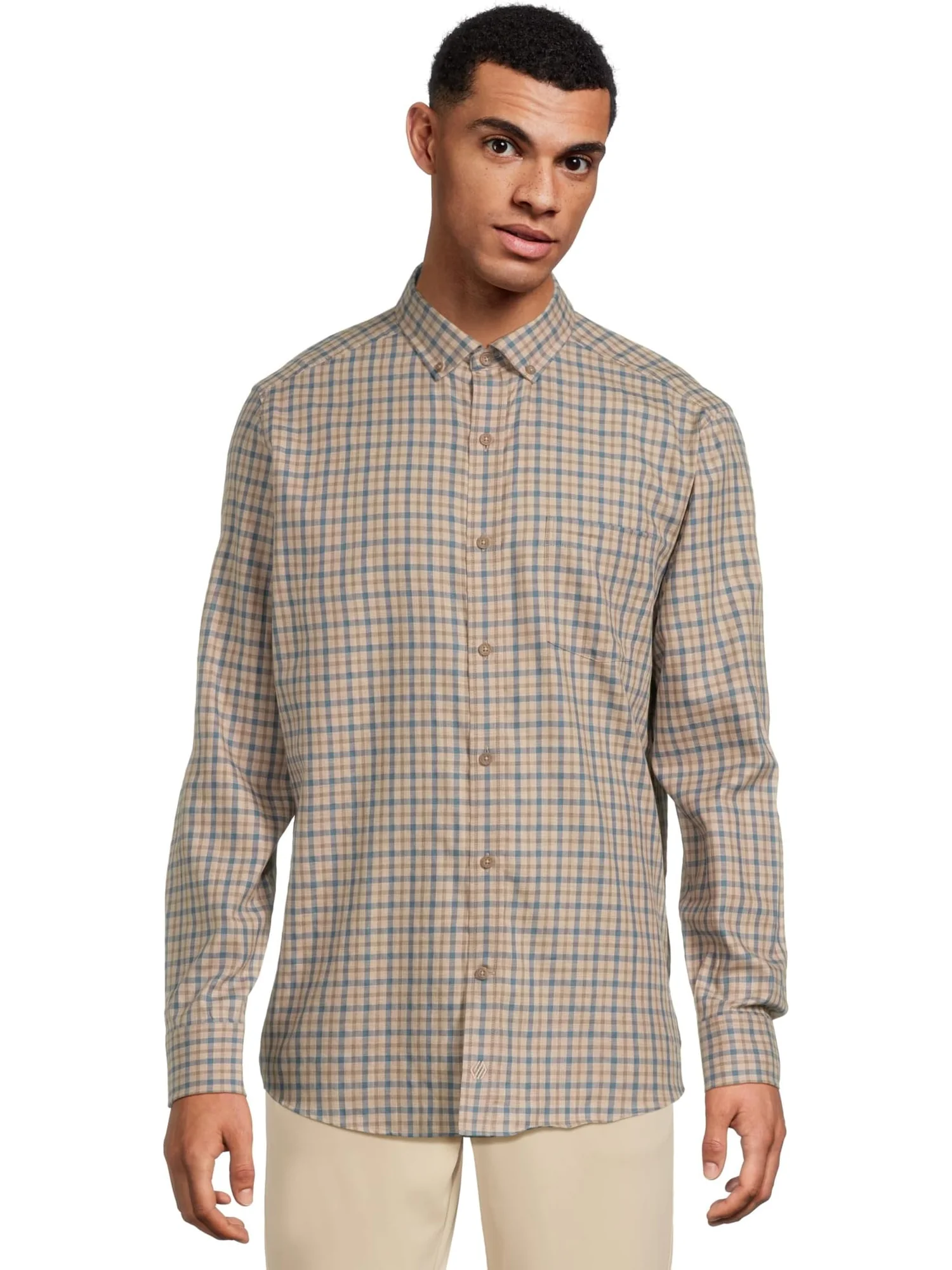 Рубашка Johnston & Murphy Heathered Shirt — 1