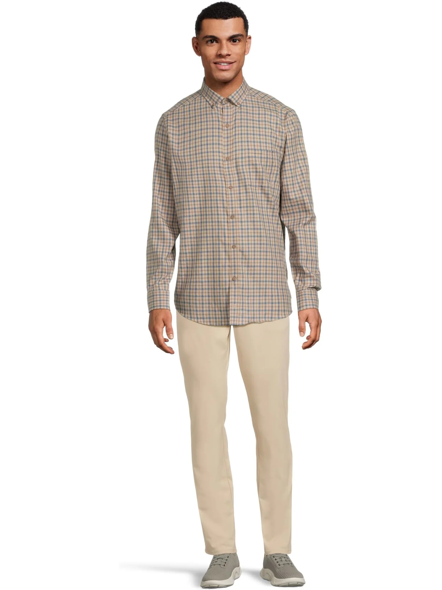 Рубашка Johnston & Murphy Heathered Shirt — 5