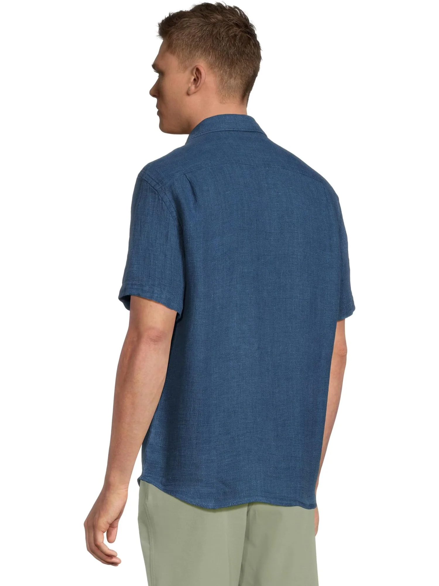 Рубашка Faherty Short Sleeve Palma Linen Shirt — 3