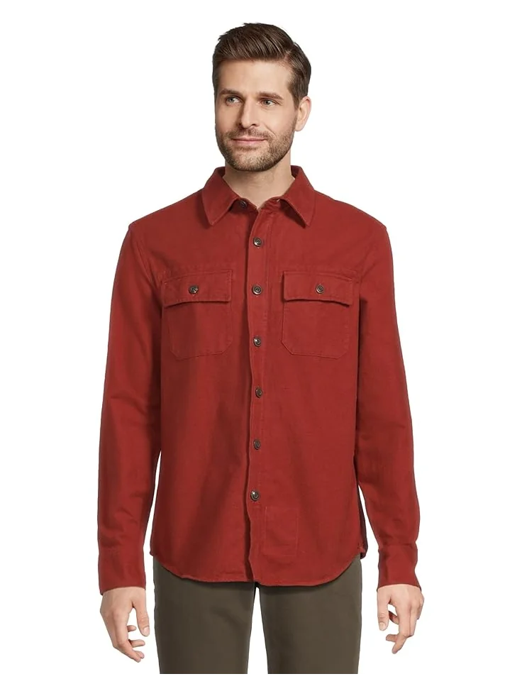 Мужская рубашка L.L.Bean Signature 1933 Chamois Cloth — 1