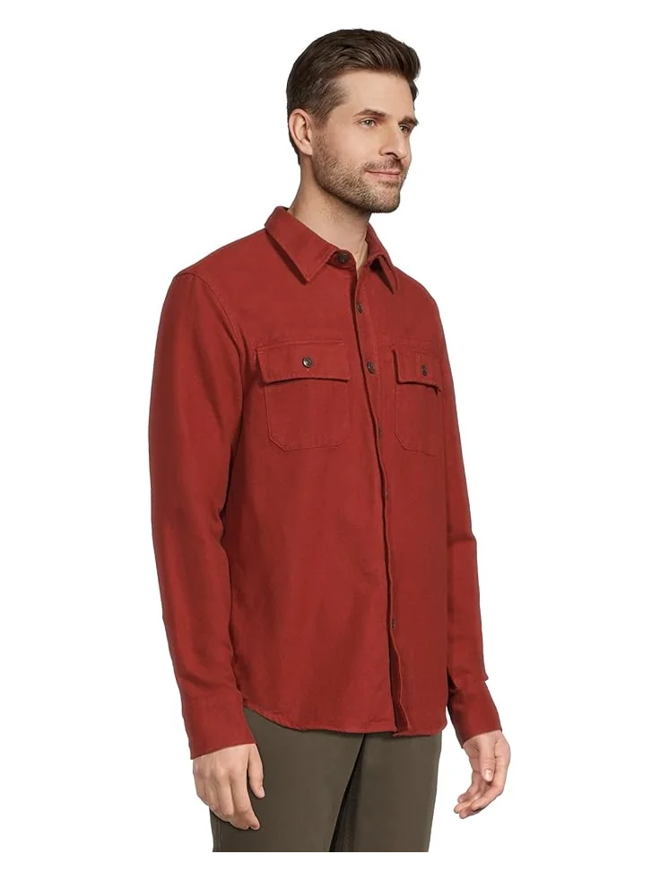 Мужская рубашка L.L.Bean Signature 1933 Chamois Cloth — 2